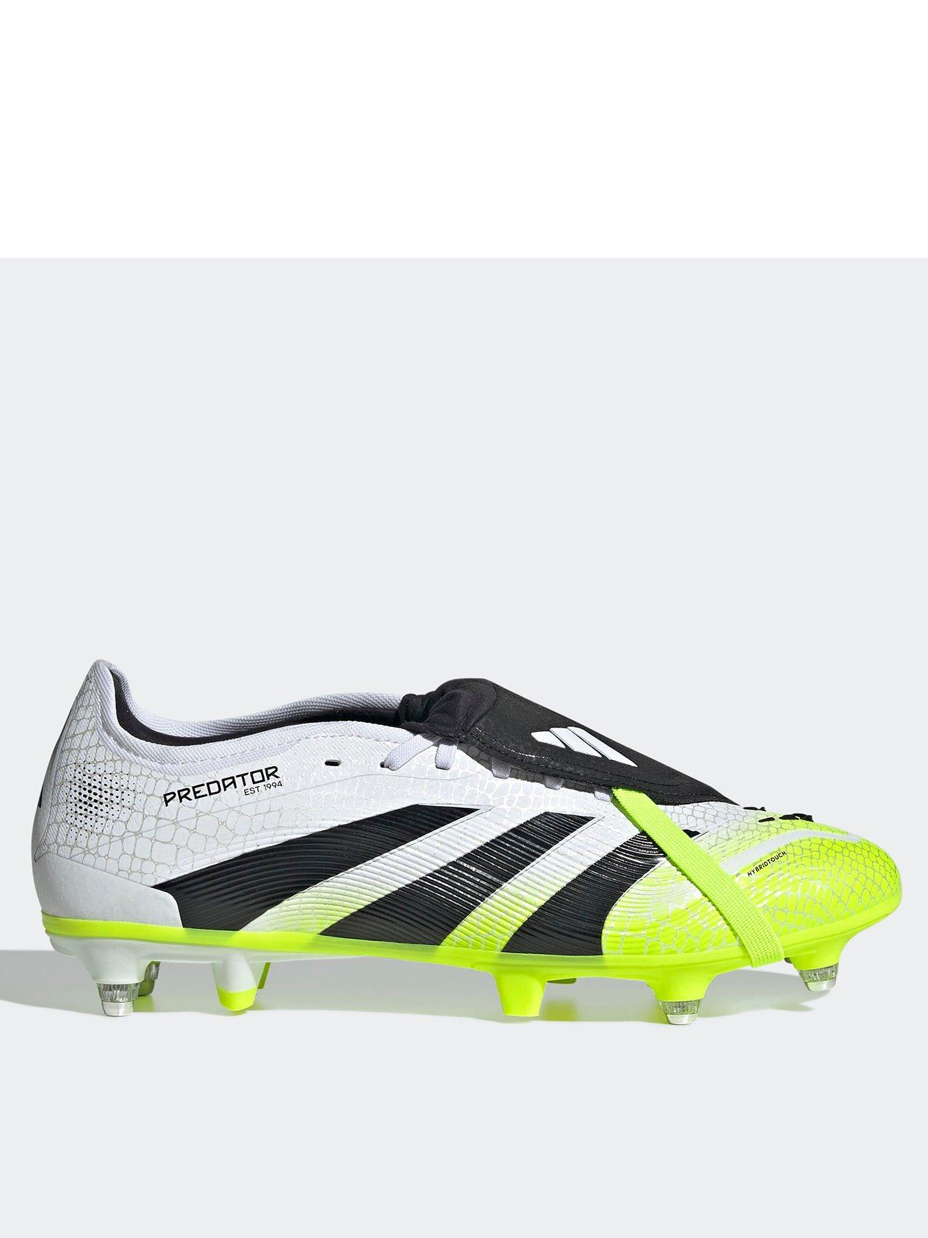 adidas Mens Predator Pro Ft Soft Ground Ground Football Boots - White