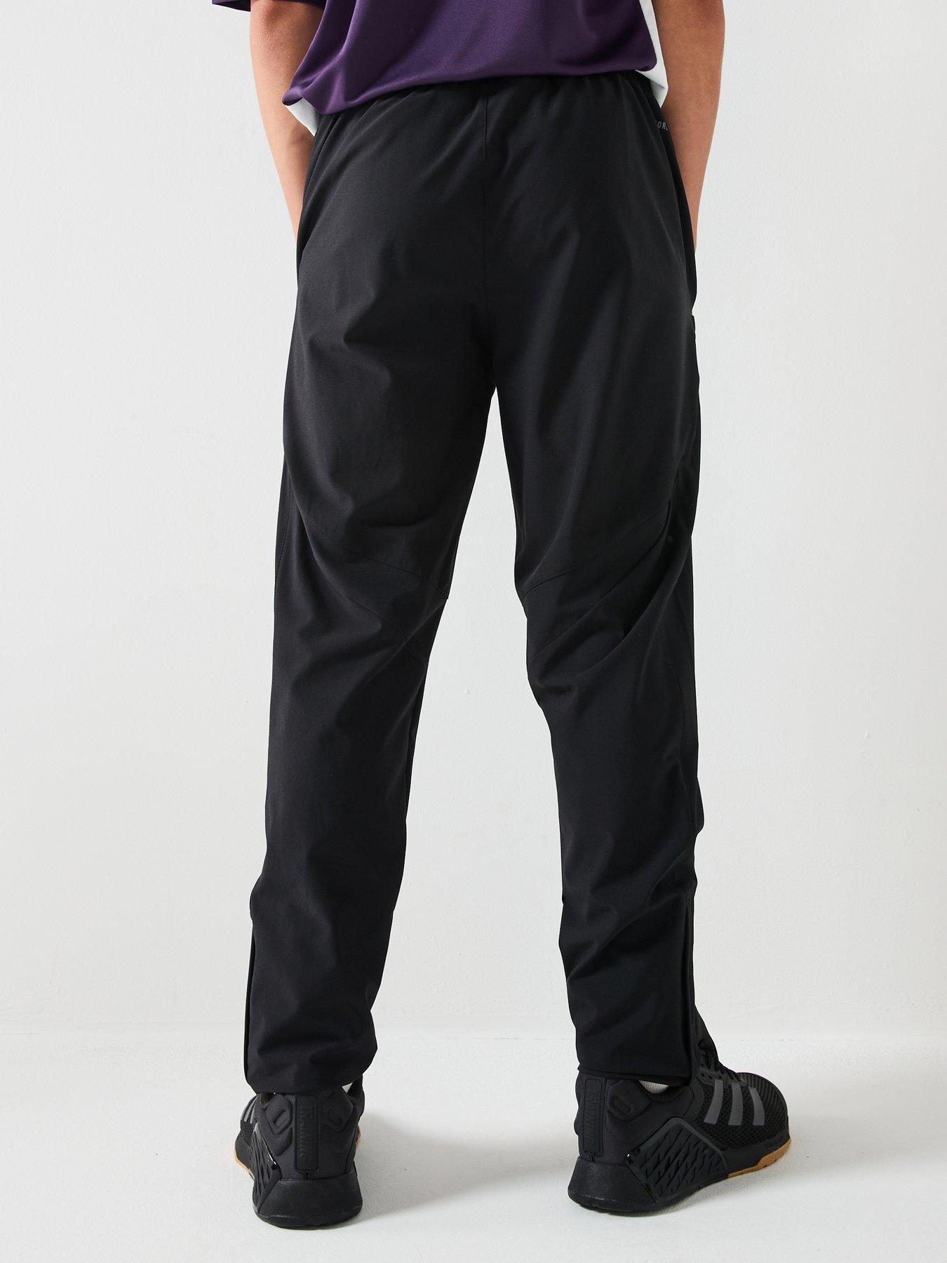 Image 2 of 6 of adidas Junior Manchester United Vis Tech Pants - Black