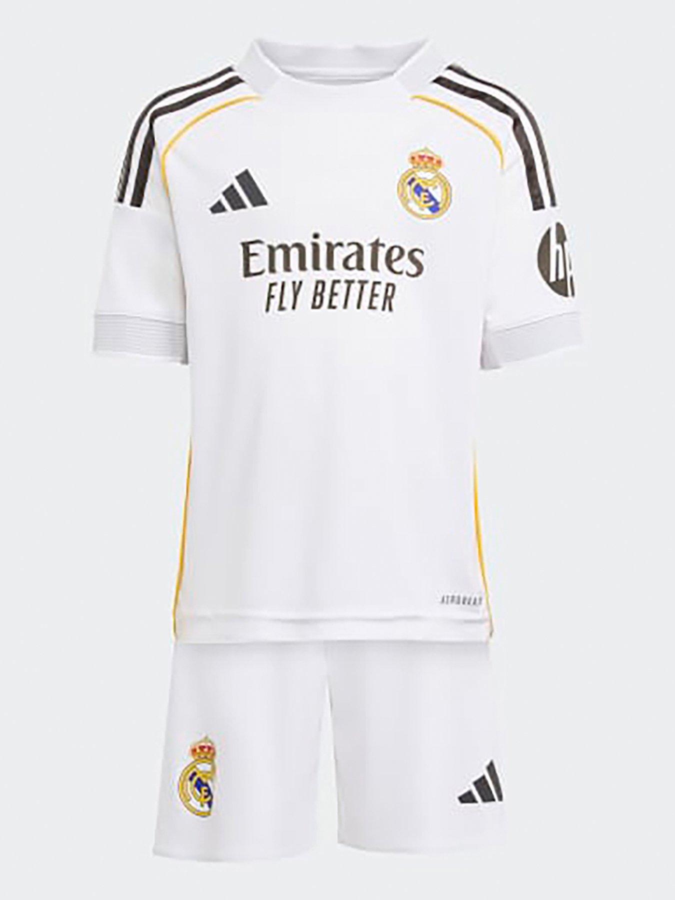adidas Real Madrid Mini Kit 25/26 Home Full Kit - White