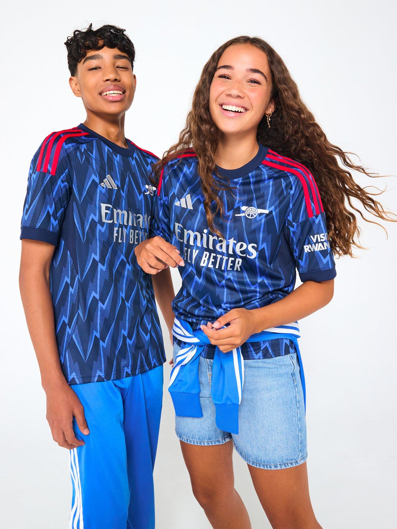 adidas Arsenal Junior 25/26 Away Stadium Replica Shirt - Navy