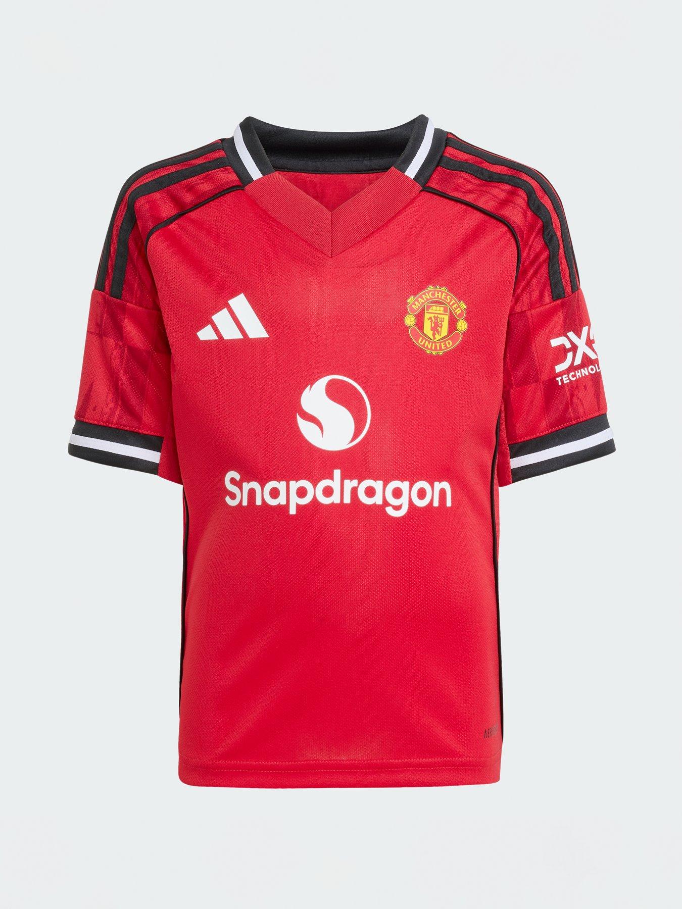 Image 2 of 4 of adidas Manchester United Mini Kit 25/26 Home Full Kit - Red