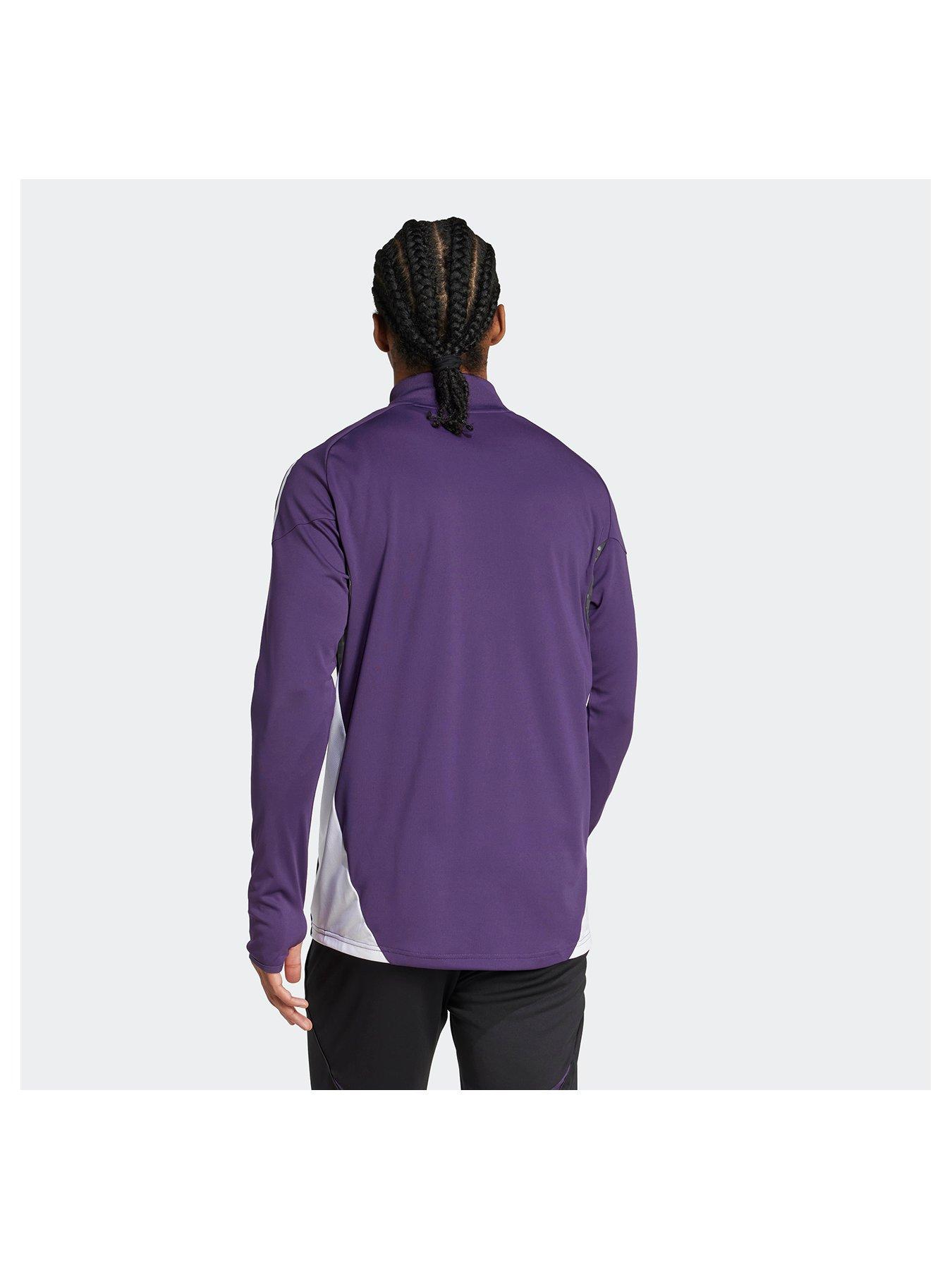 Image 2 of 4 of adidas Men's Manchester United Training Top - Purple