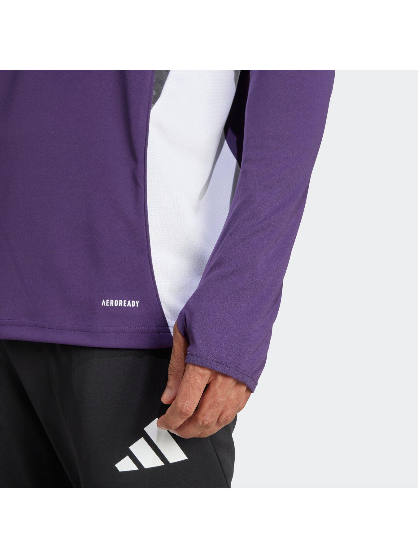 Image 4 of 4 of adidas Men's Manchester United Training Top - Purple