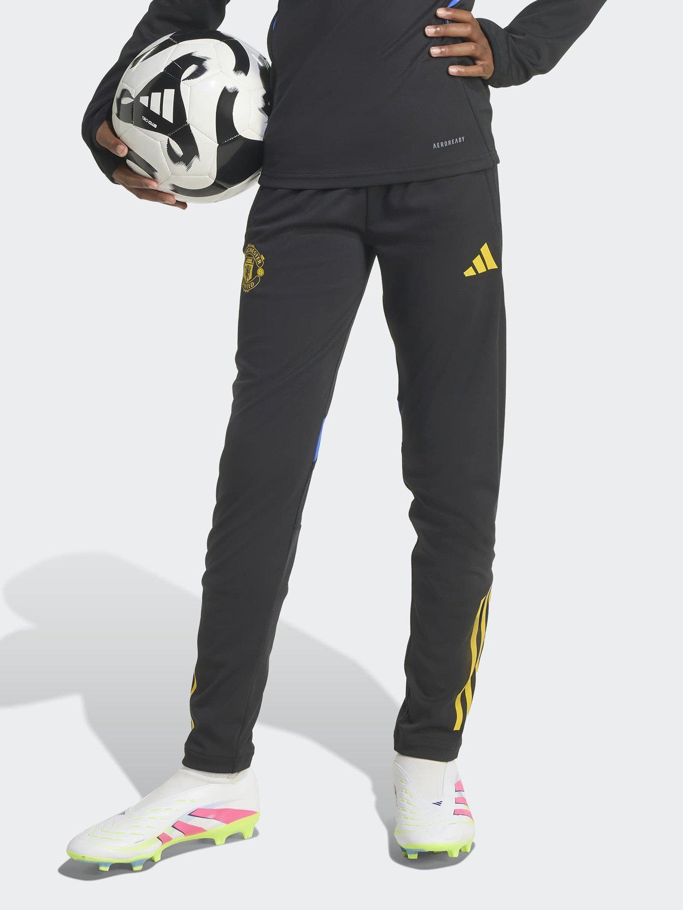 adidas Junior Manchester United Tiro 25 Competition Training Pant - Black