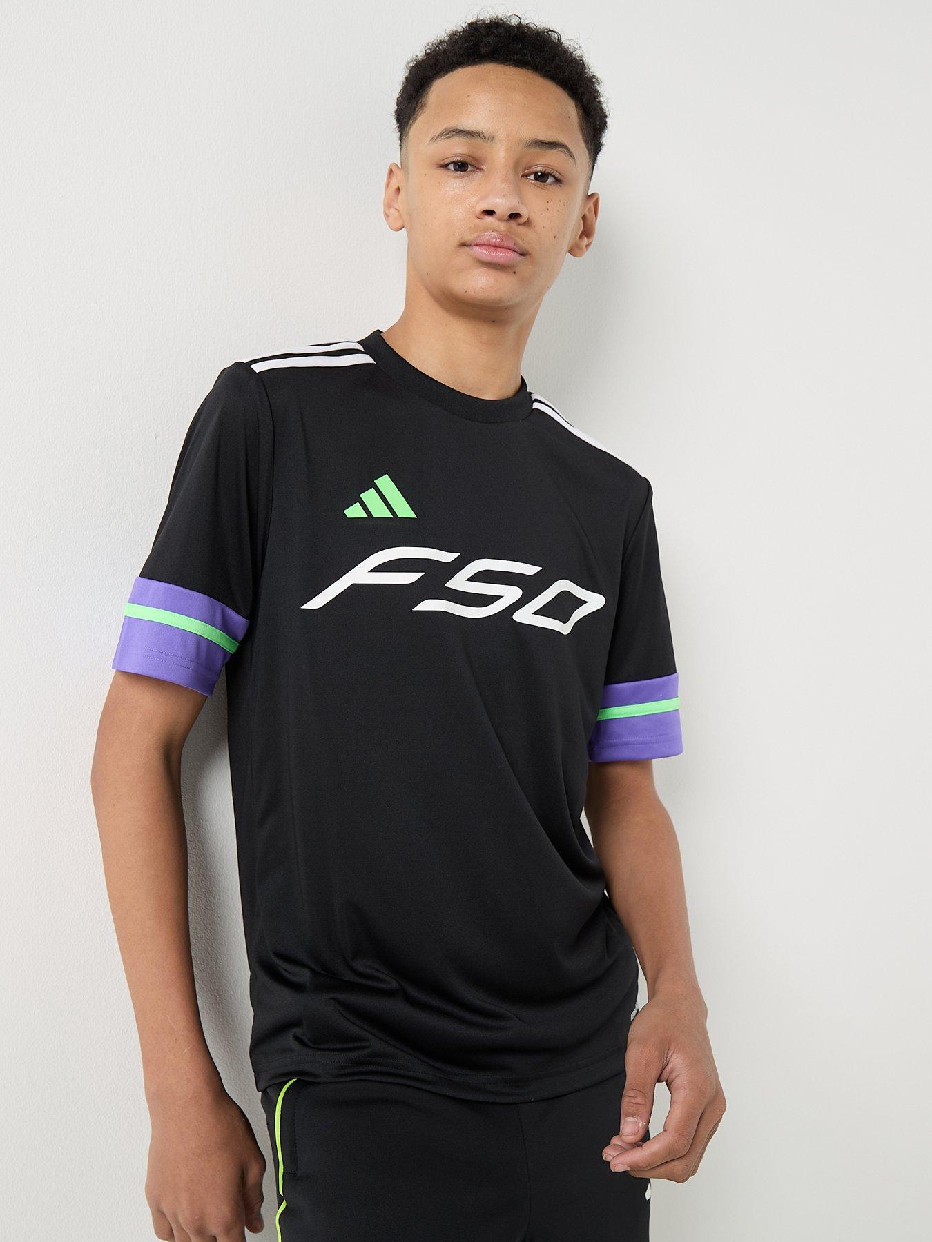 Image 1 of 6 of adidas Junior F50 Jersey - Black