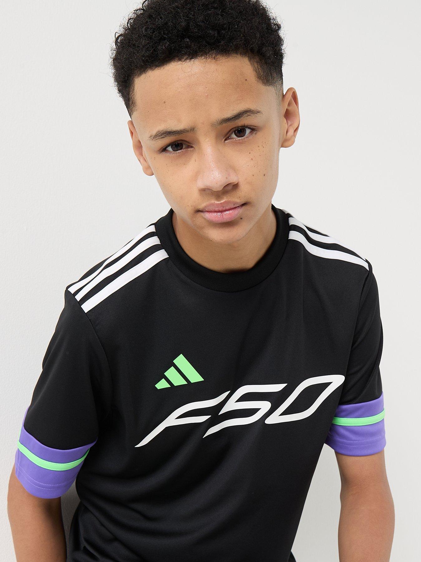 Image 5 of 6 of adidas Junior F50 Jersey - Black