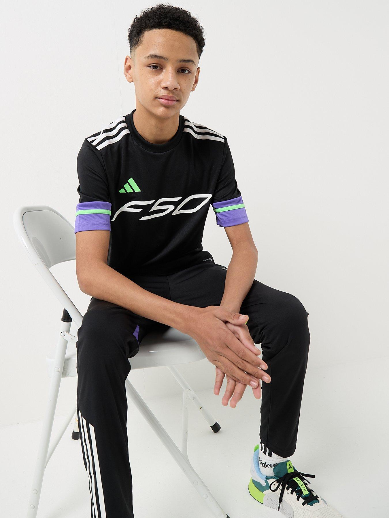 Image 6 of 6 of adidas Junior F50 Jersey - Black