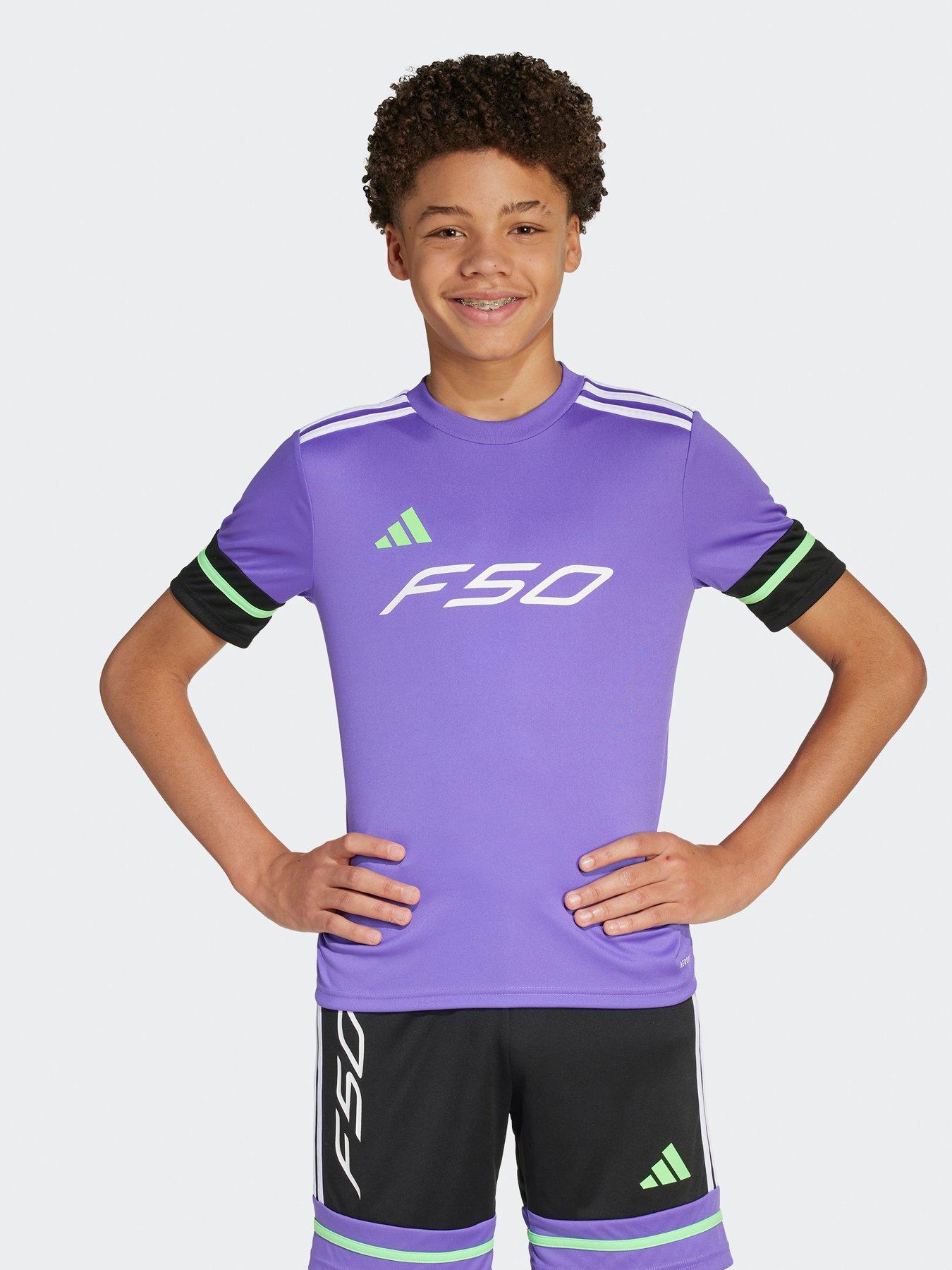Image 2 of 3 of adidas Junior F50 Jersey - Purple