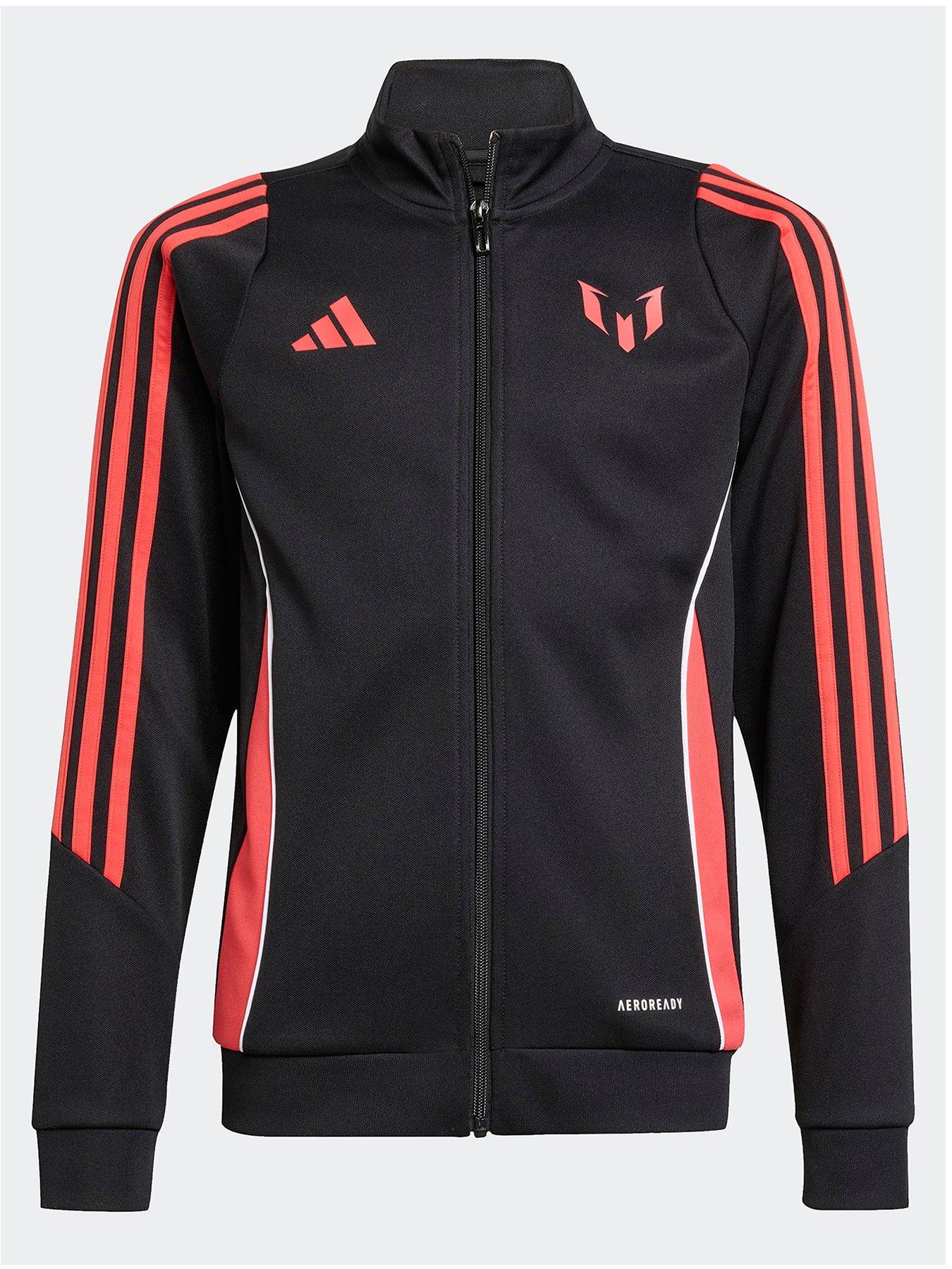Image 1 of 4 of adidas Junior Messi Jacket - Black
