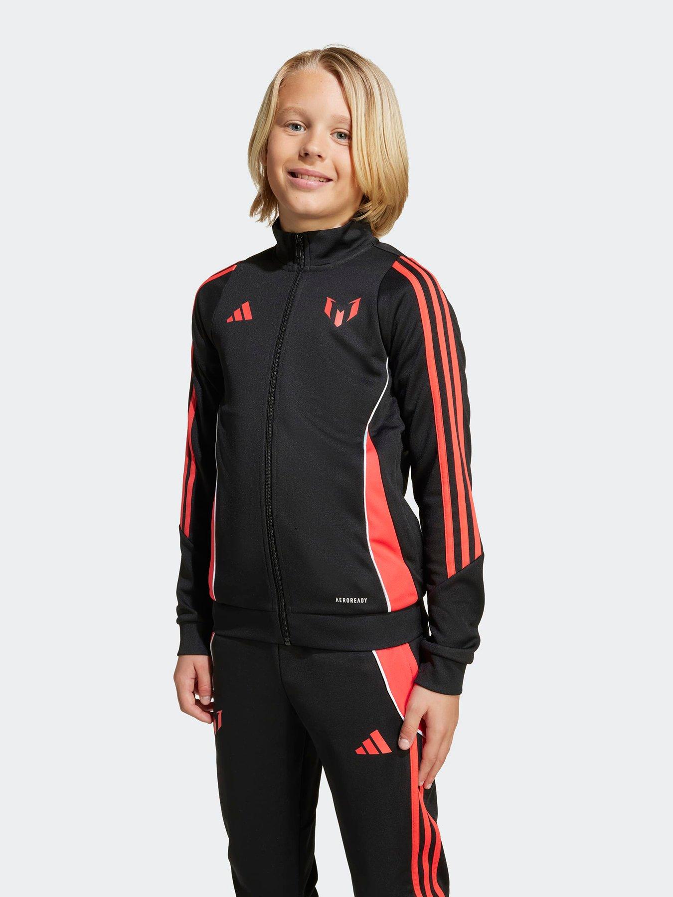 Image 2 of 4 of adidas Junior Messi Jacket - Black