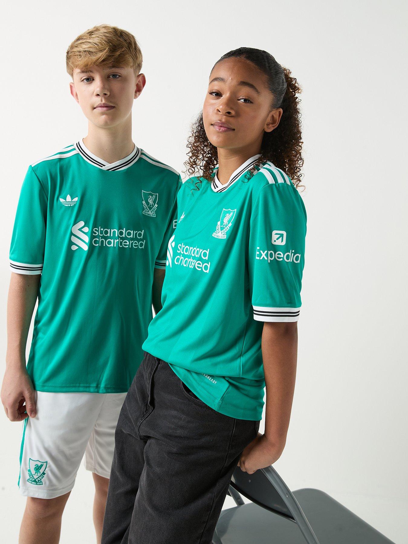 Image 5 of 6 of adidas Liverpool Junior 25/26 3rd Stadium Replica Shirt -Green