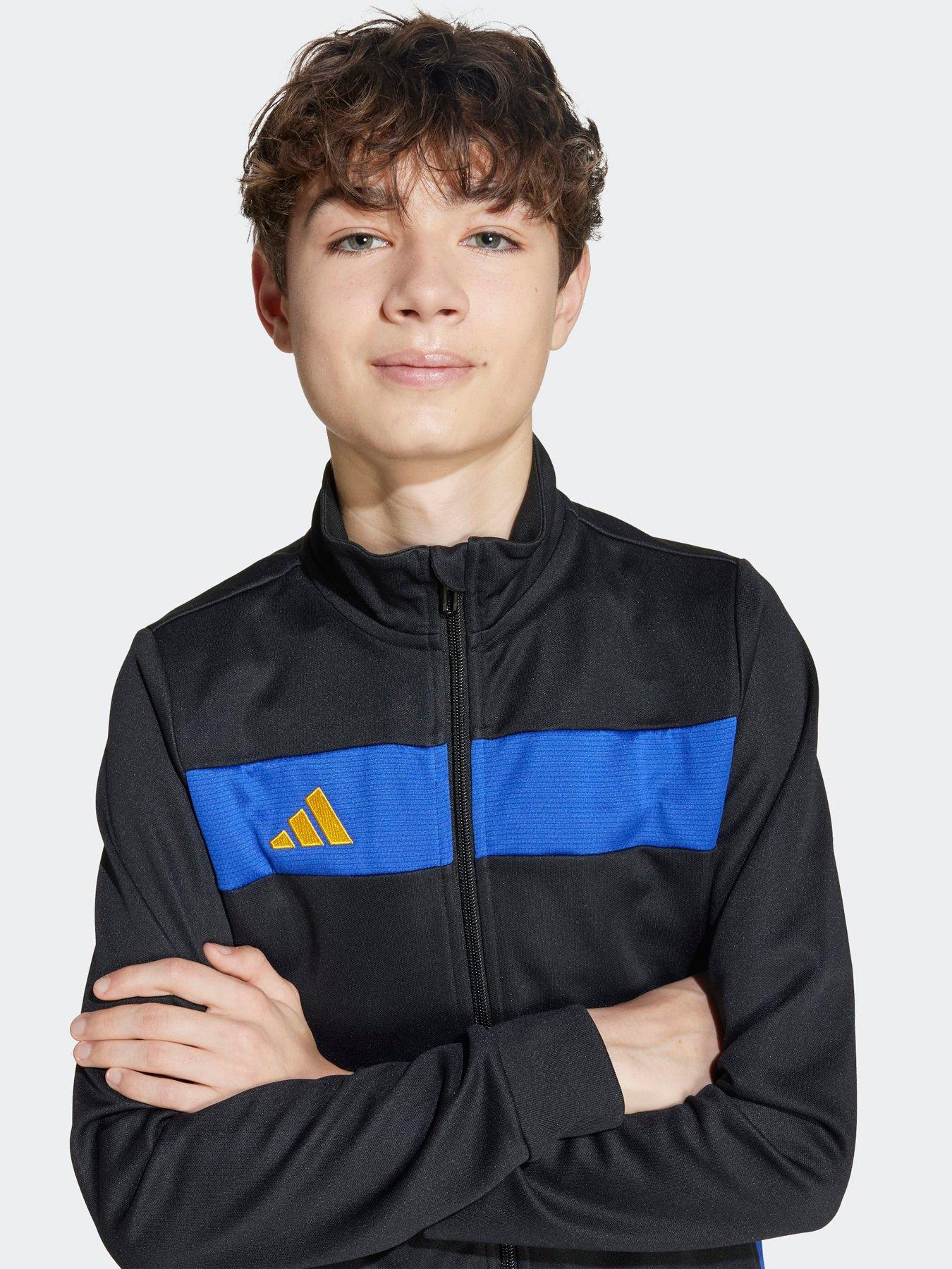 adidas-junior-tiro-essentials-tracksuit-blackstillFront