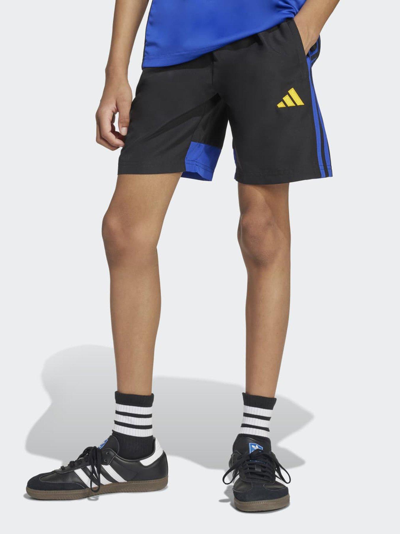 adidas-junior-tiro-essentials-woven-shorts-blackstillFront