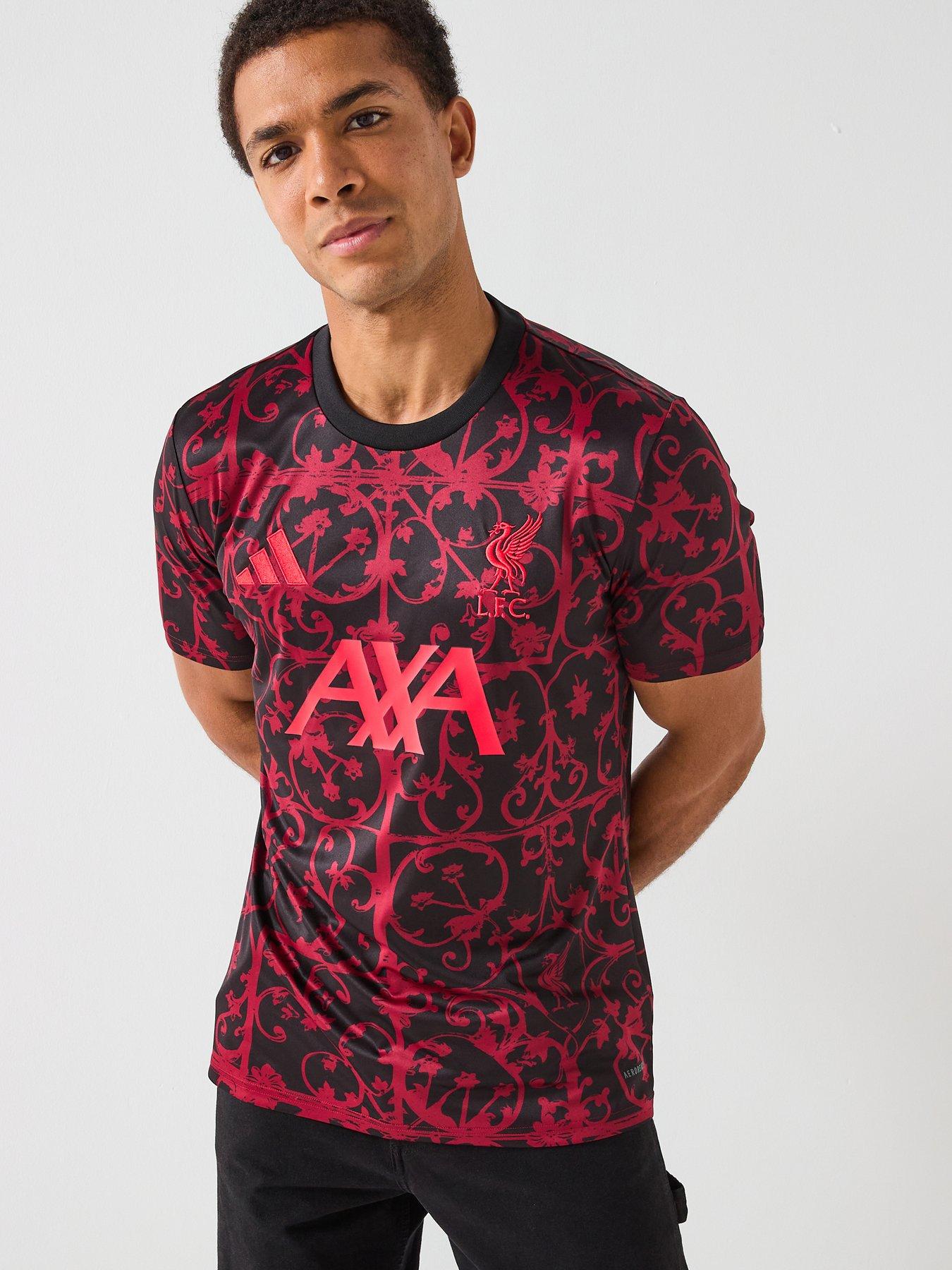 adidas Liverpool Mens 25/26 Pre Match Shirt -Black