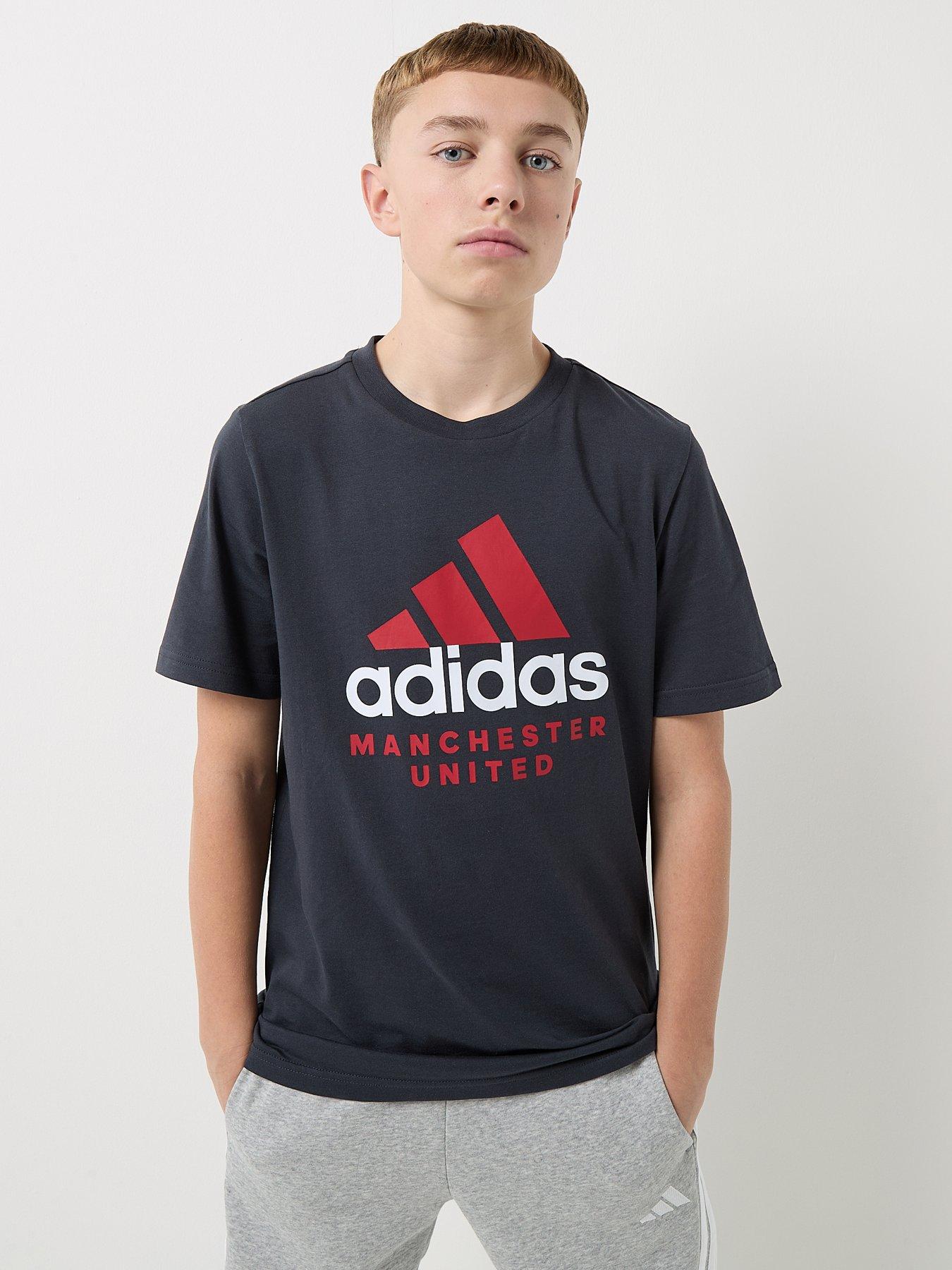 Image 1 of 5 of adidas Junior Top - Grey