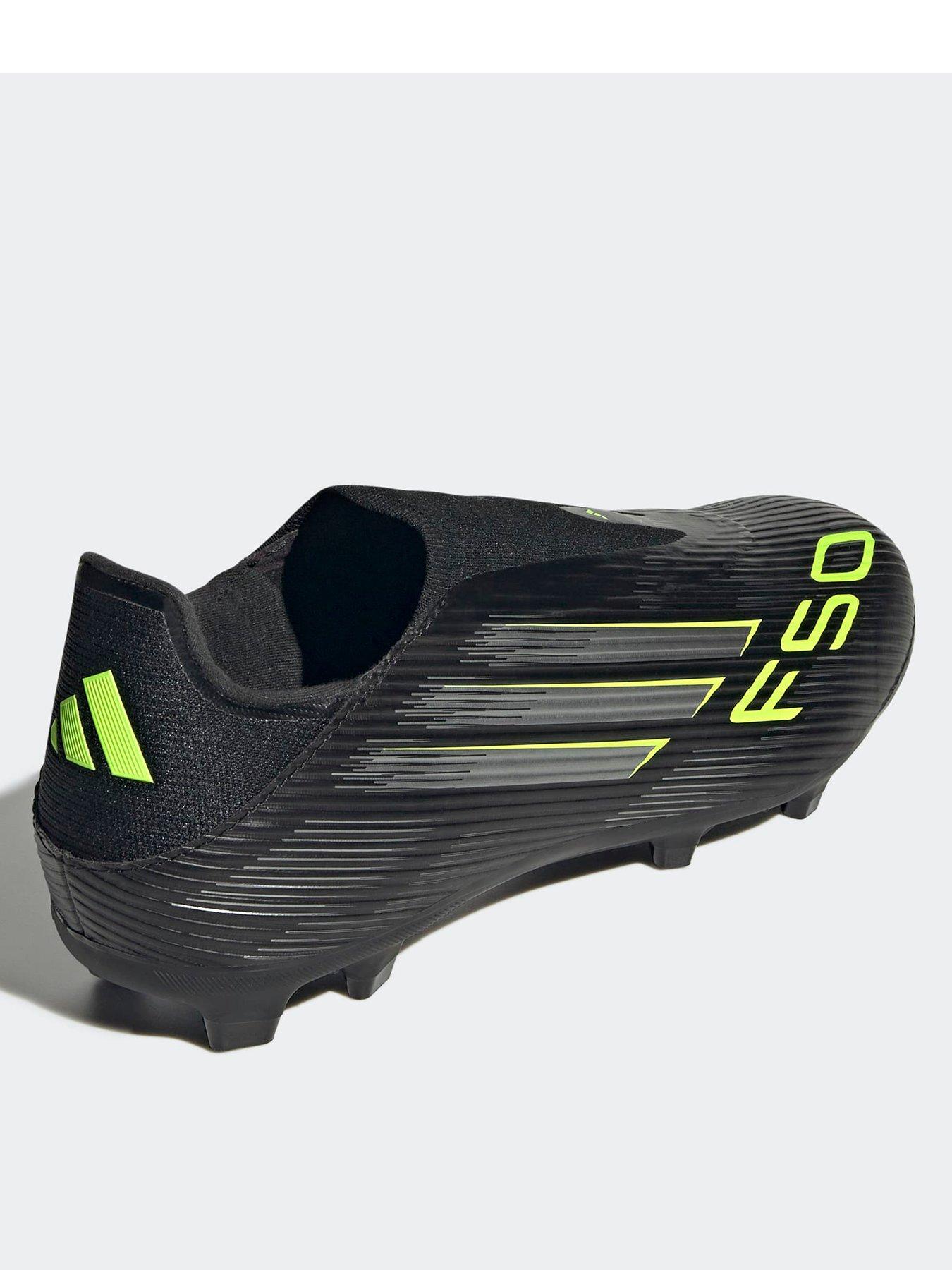 Image 3 of 6 of adidas Mens F50 League Laceless Firm Ground Football Boot - Black