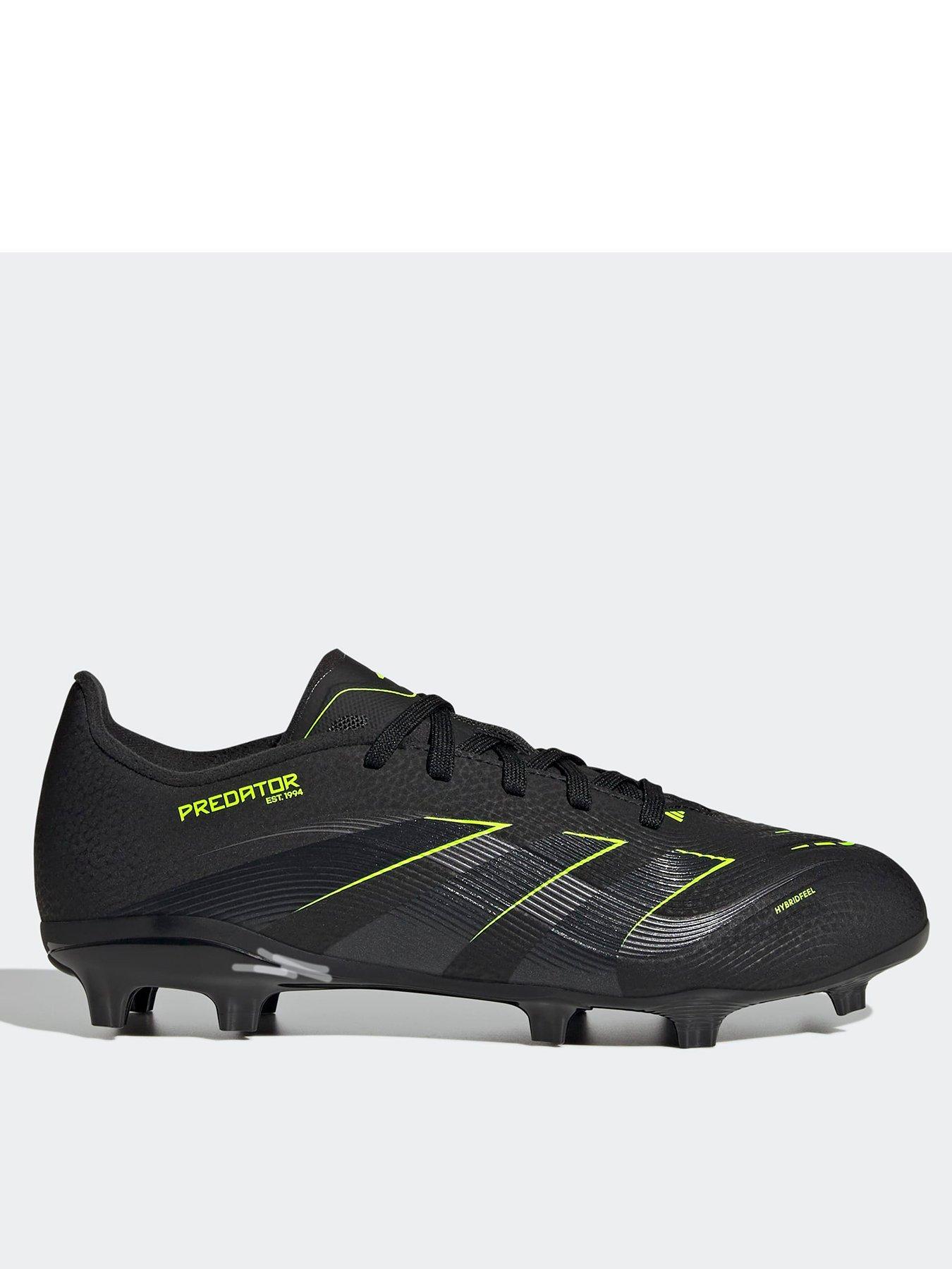 adidas Junior Predator League Firm Ground Football Boots - Black