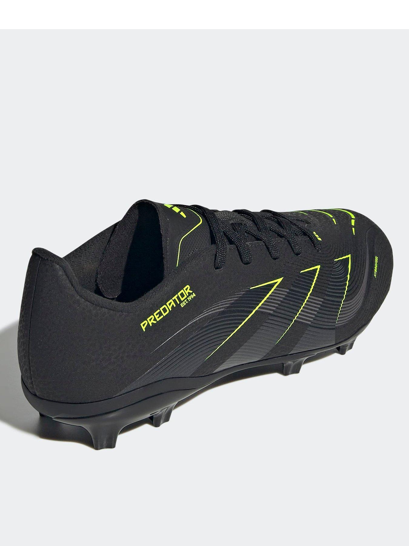 Image 3 of 6 of adidas Junior Predator League Firm Ground Football Boots - Black