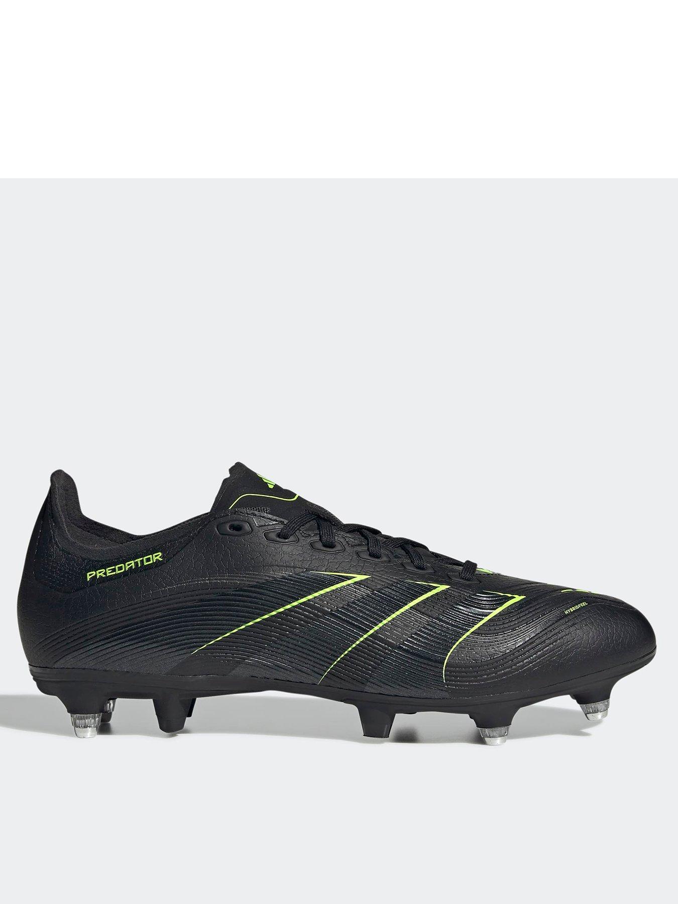 adidas Mens Predator League Soft Ground Football Boots - Black