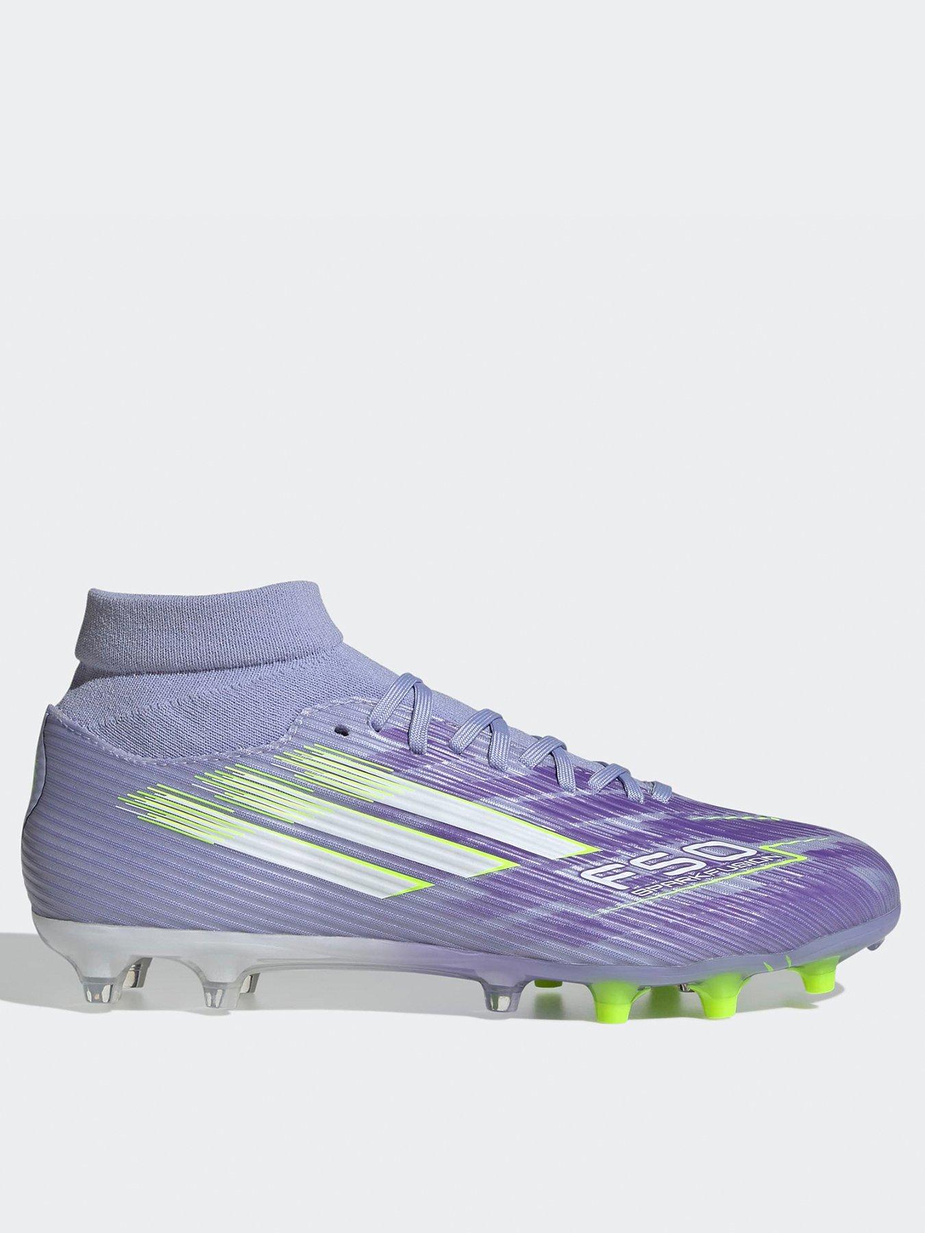 adidas Womens F50 Spark Fusion League Firm Ground Football Boots -Violet