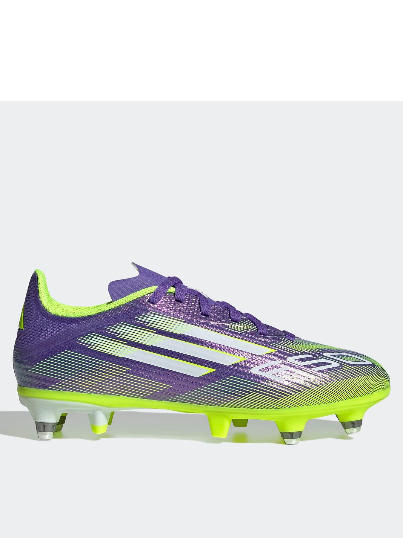 adidas Junior F50 League Soft Ground Football Boots - Purple