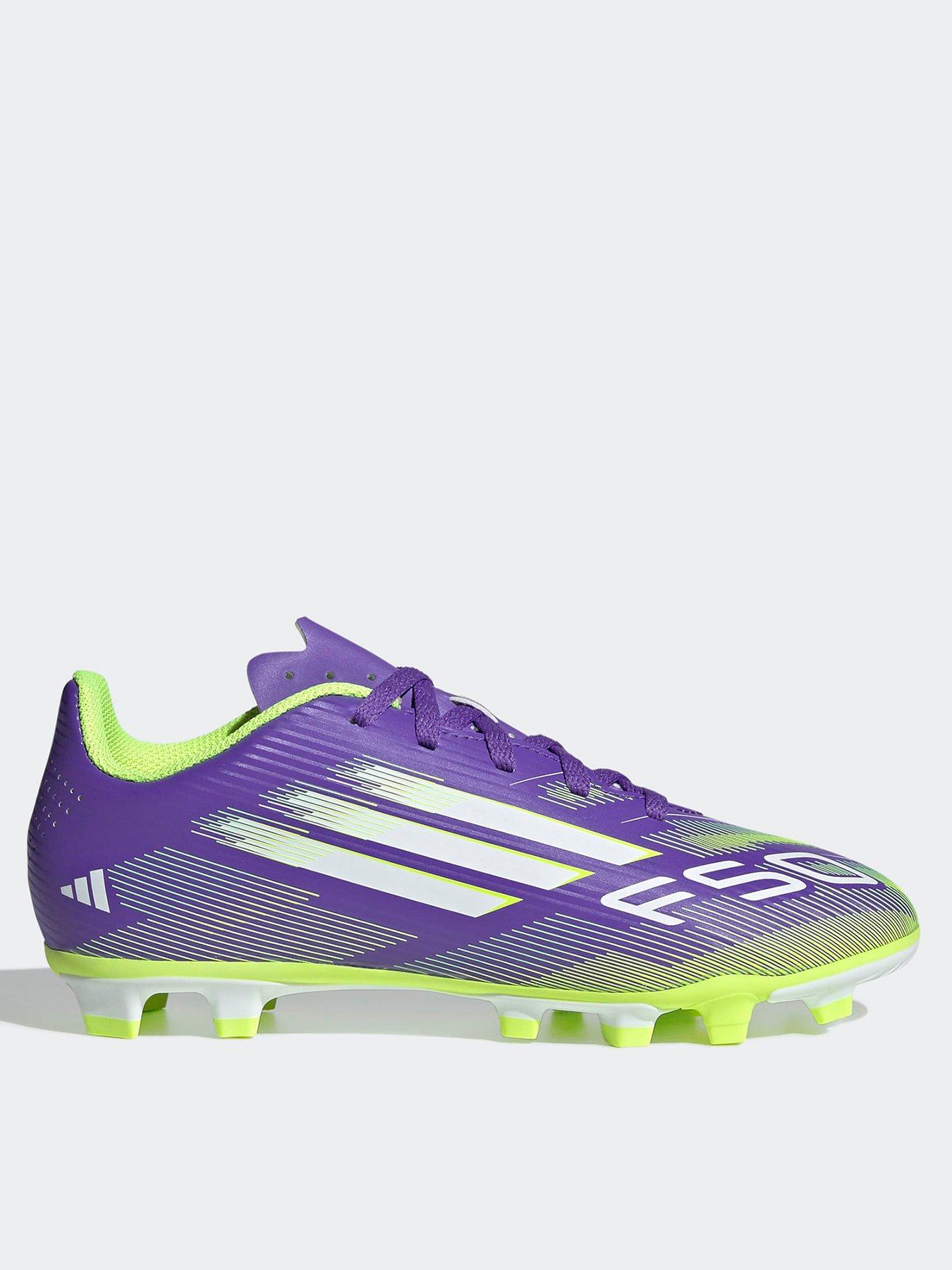 adidas Junior F50 Club Firm Ground Football Boots - Purple
