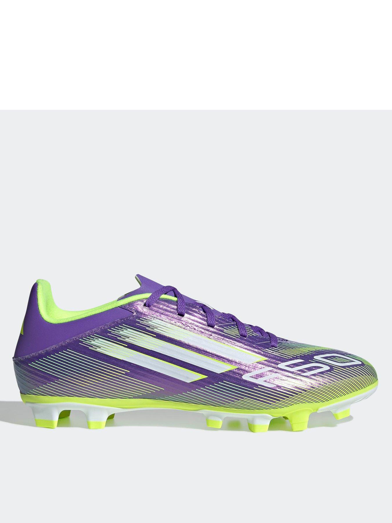 adidas Mens F50 Club Firm Ground Football Boots - Purple