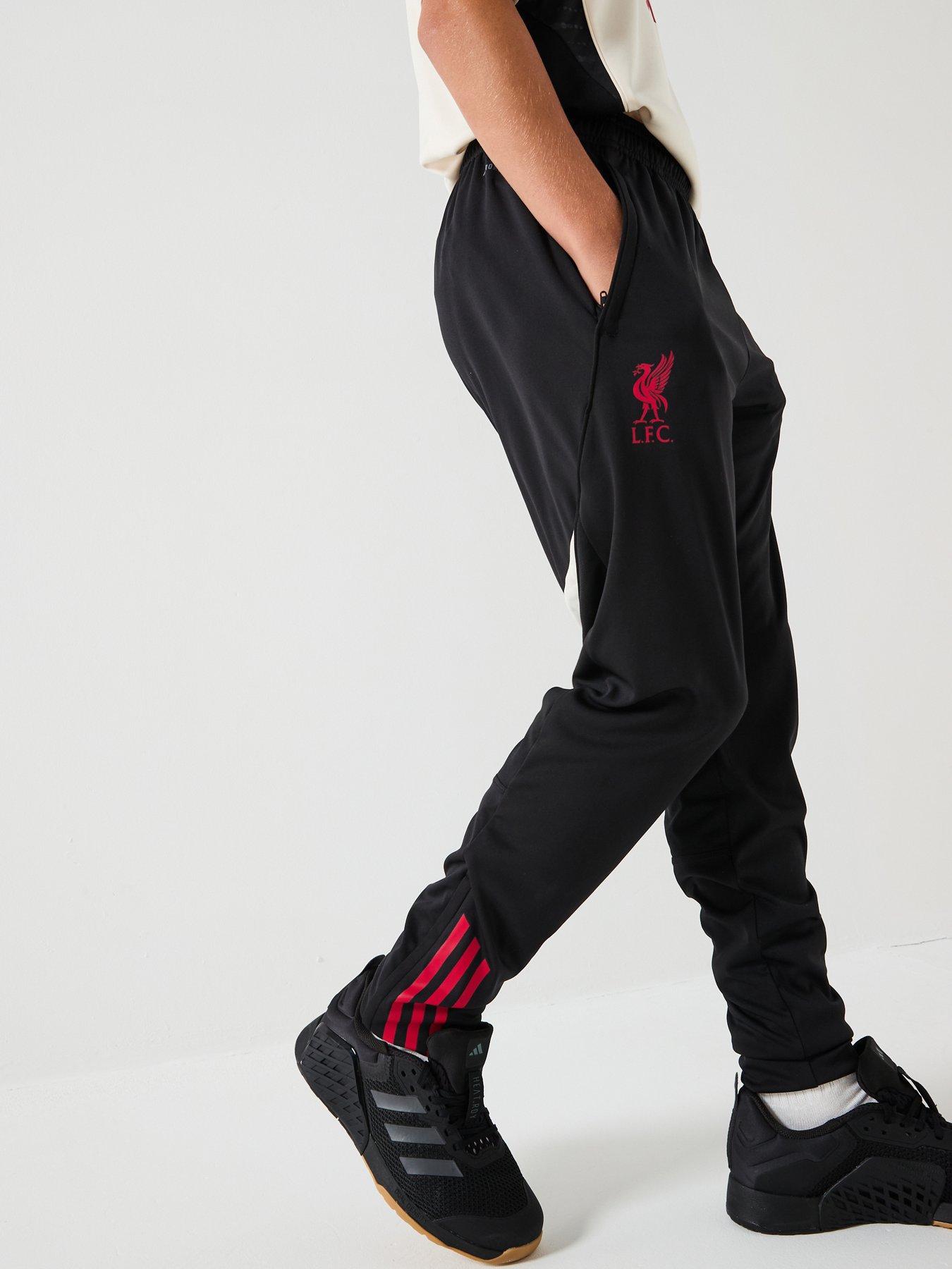 adidas Junior Liverpool Training Pant- Black