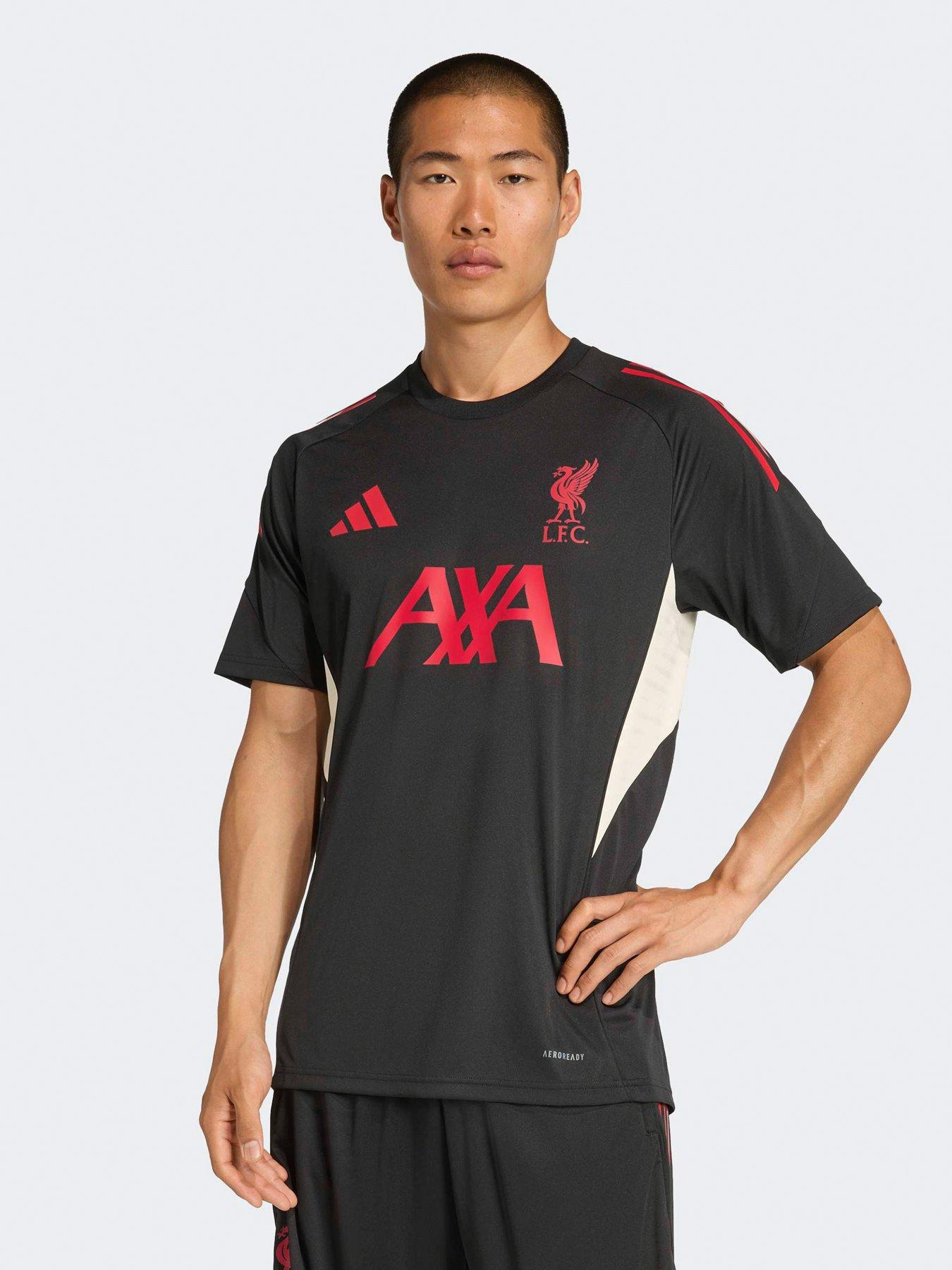 adidas Mens Liverpool Training Jersey - Black