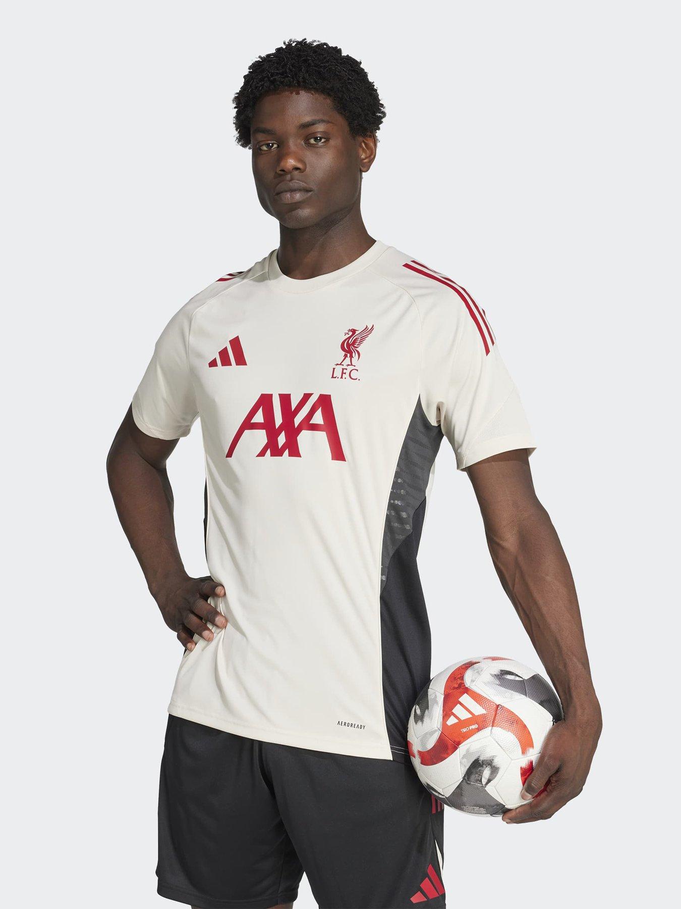 Image 1 of 5 of adidas Mens Liverpool Training Jersey - White