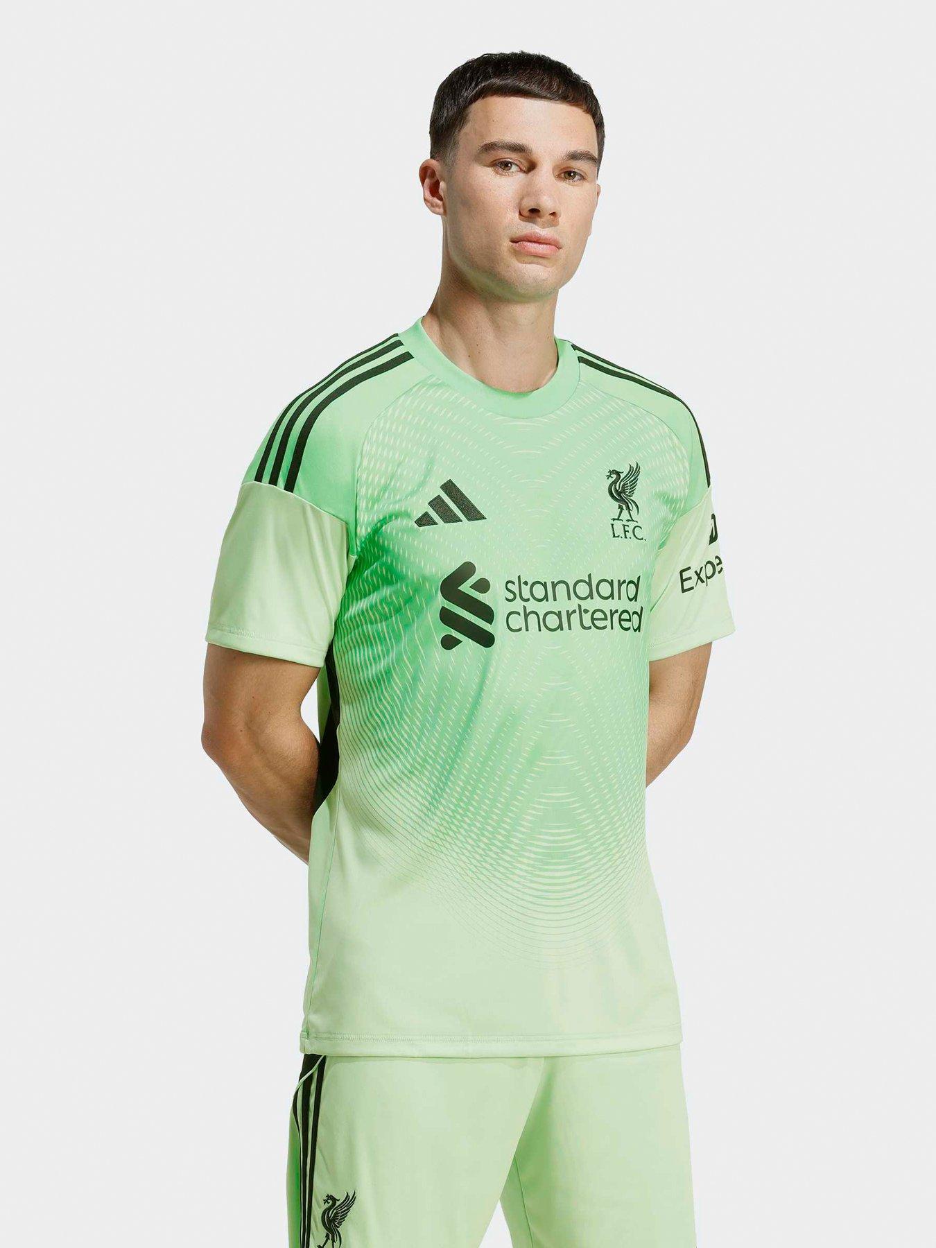 adidas Liverpool Mens 25/26 Home Goal Keeper Stadium Replica Shirt - Green