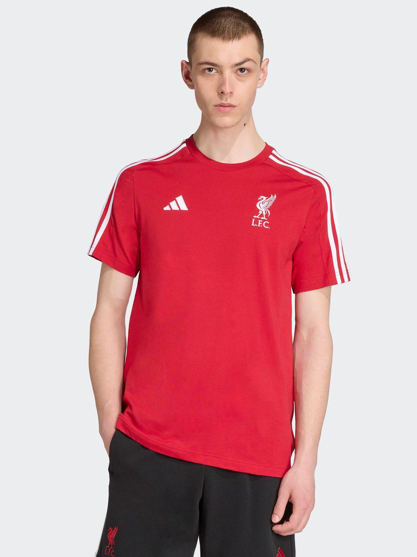 Image 2 of 5 of adidas Liverpool DNA Mens Tee -Red
