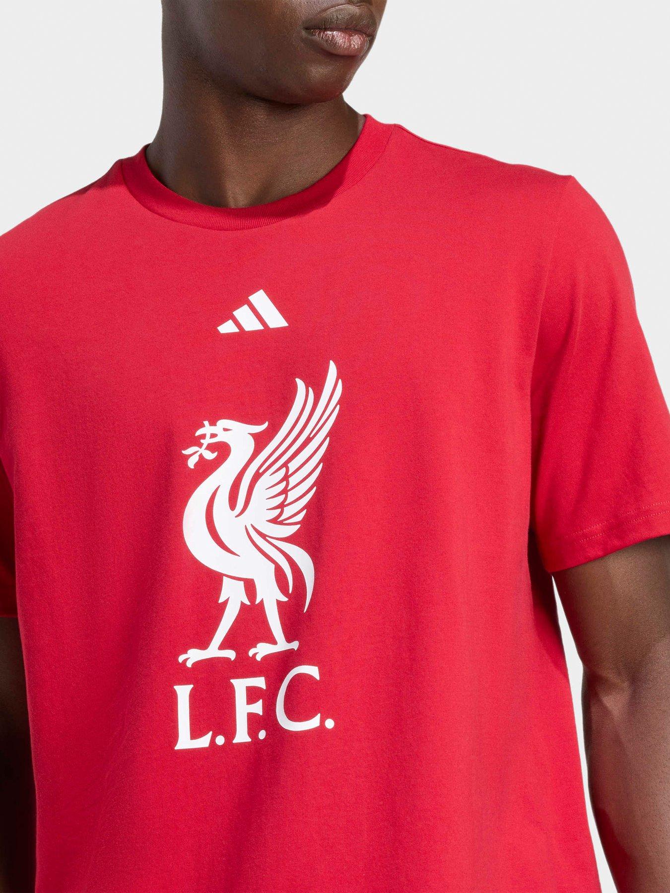 Image 5 of 5 of adidas Liverpool DNA Mens Tee -Red
