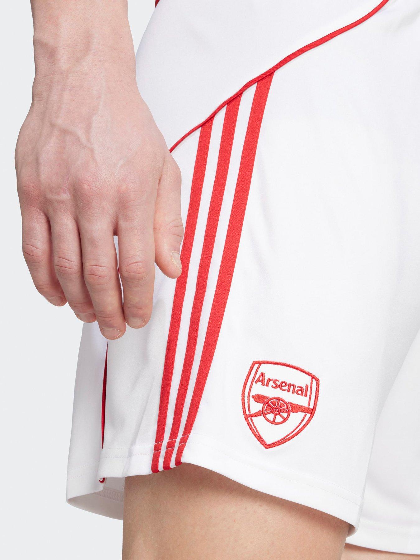 Image 3 of 5 of adidas Arsenal Mens 25/26 Home Stadium Shorts - White