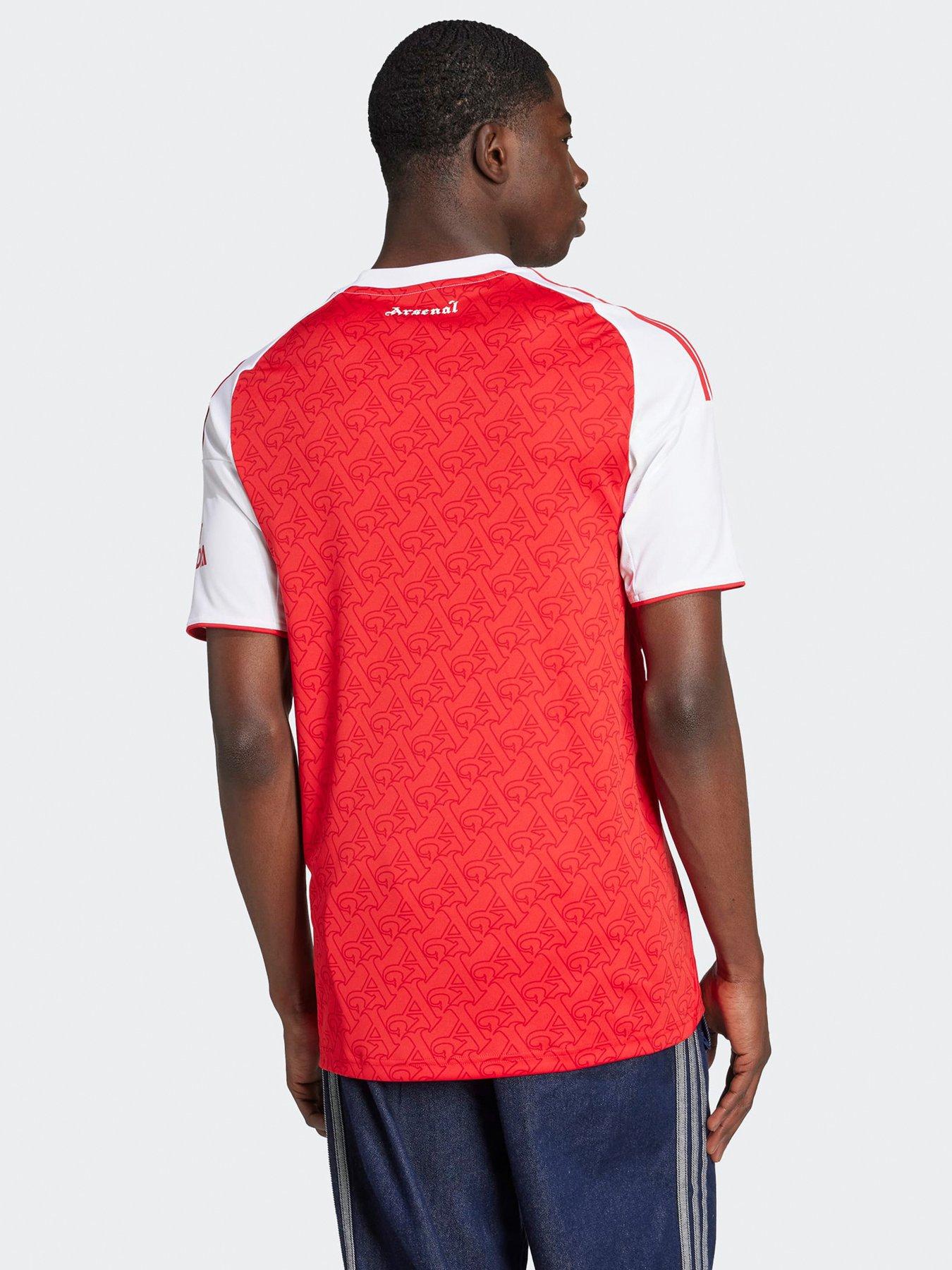 Image 2 of 6 of adidas Arsenal Mens 25/26 Home Stadium Replica Shirt - Red