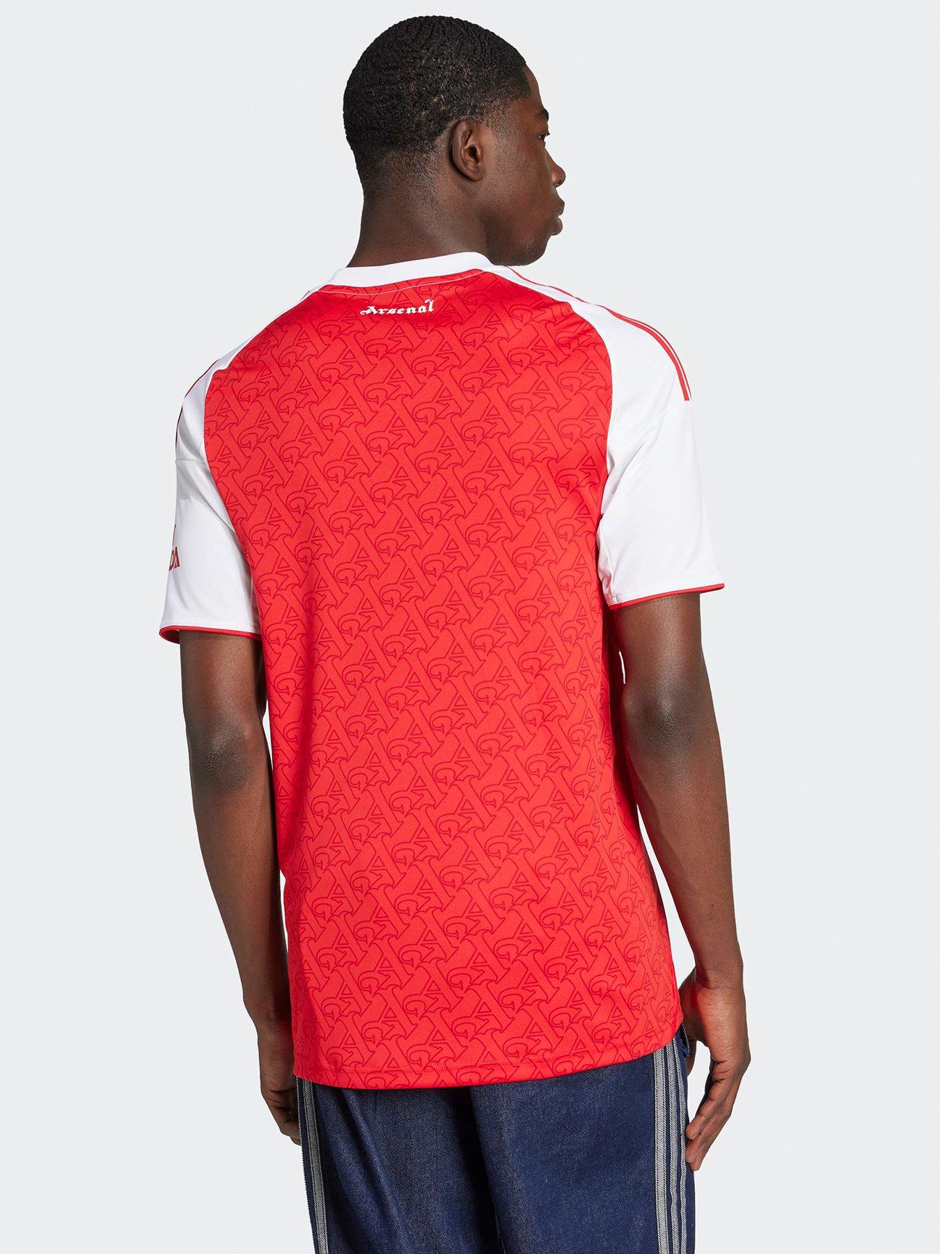 Image 2 of 5 of adidas Arsenal Mens 25/26 Home Stadium Replica Shirt - Red