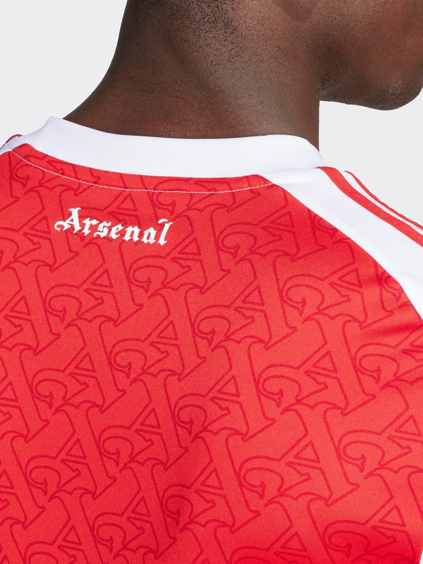 Image 5 of 6 of adidas Arsenal Mens 25/26 Home Stadium Replica Shirt - Red