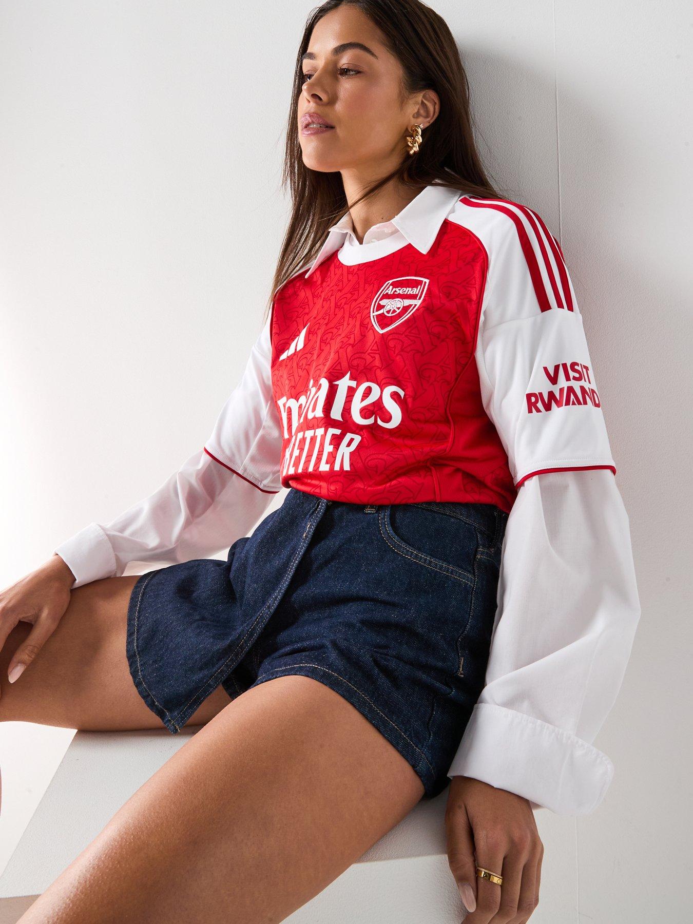 Image 6 of 6 of adidas Arsenal Mens 25/26 Home Stadium Replica Shirt - Red
