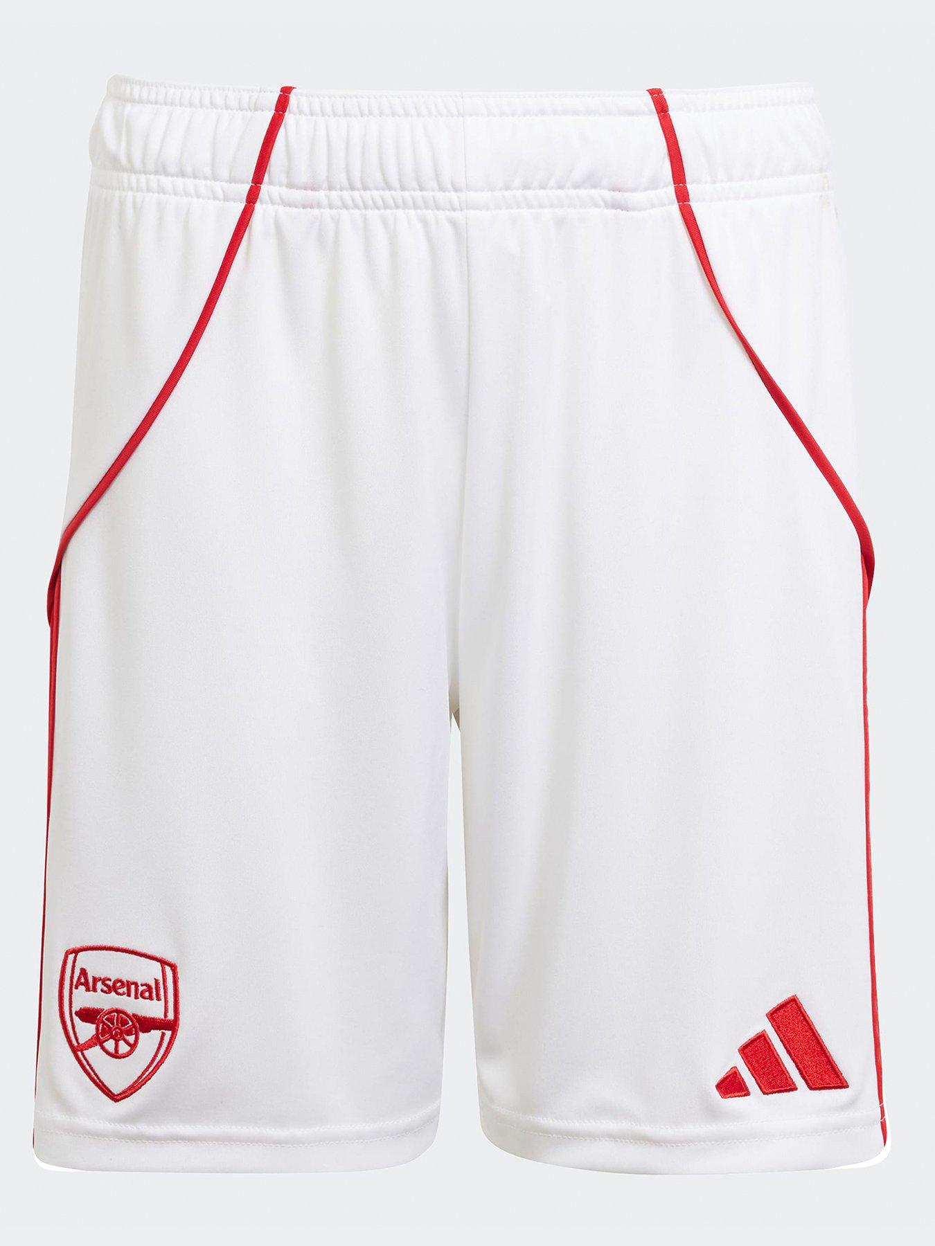 adidas Arsenal Junior 25/26 Home Stadium Shorts - White