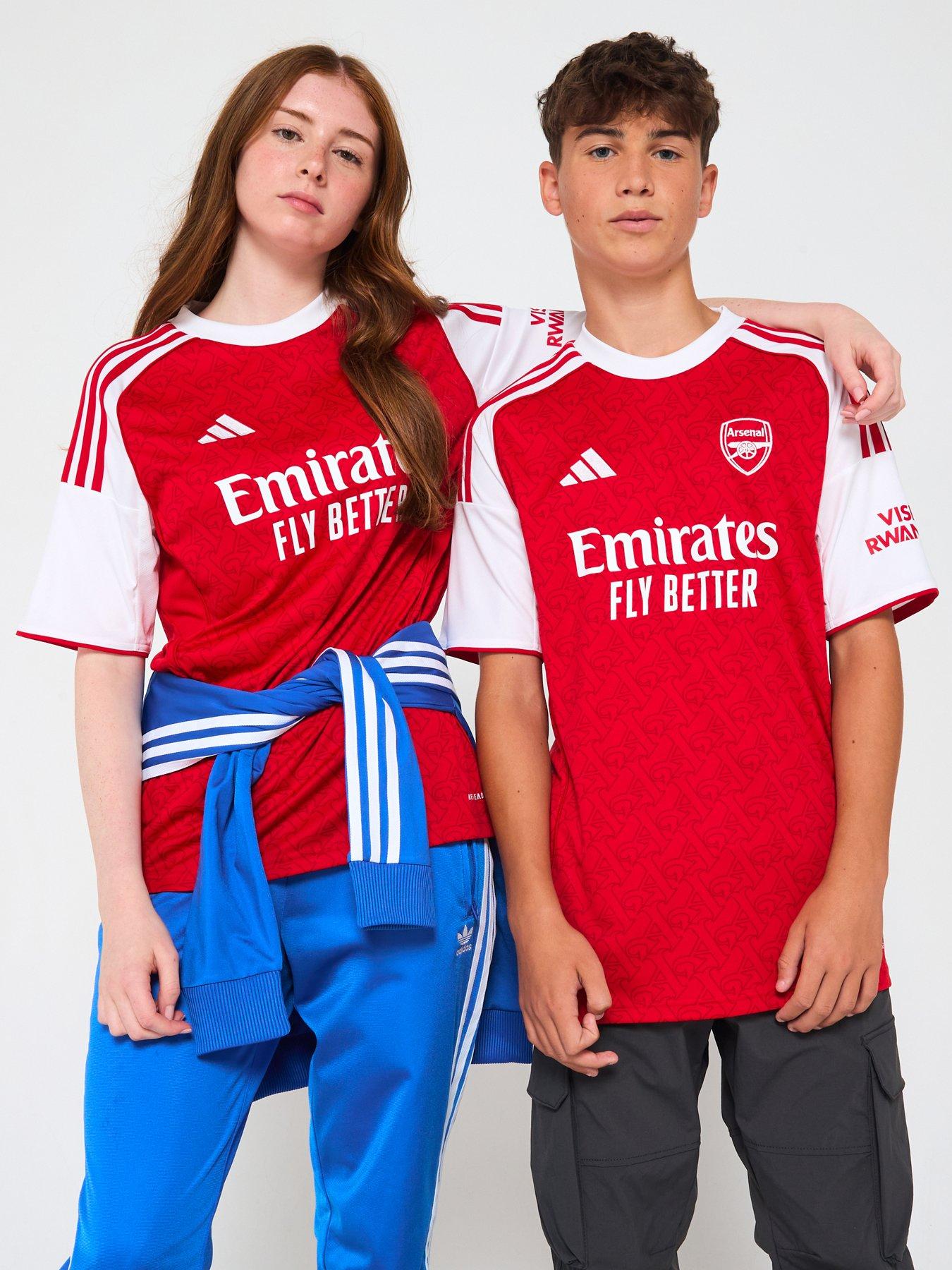 adidas Arsenal Junior 25/26 Home Stadium Replica Shirt - Red