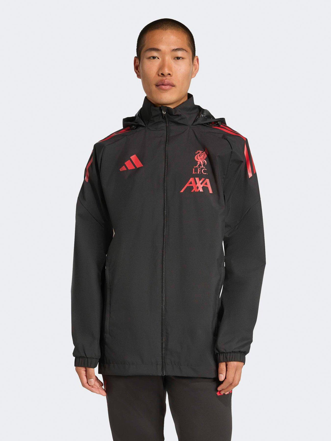 Image 1 of 5 of adidas Mens Liverpool AW Jacket -Black