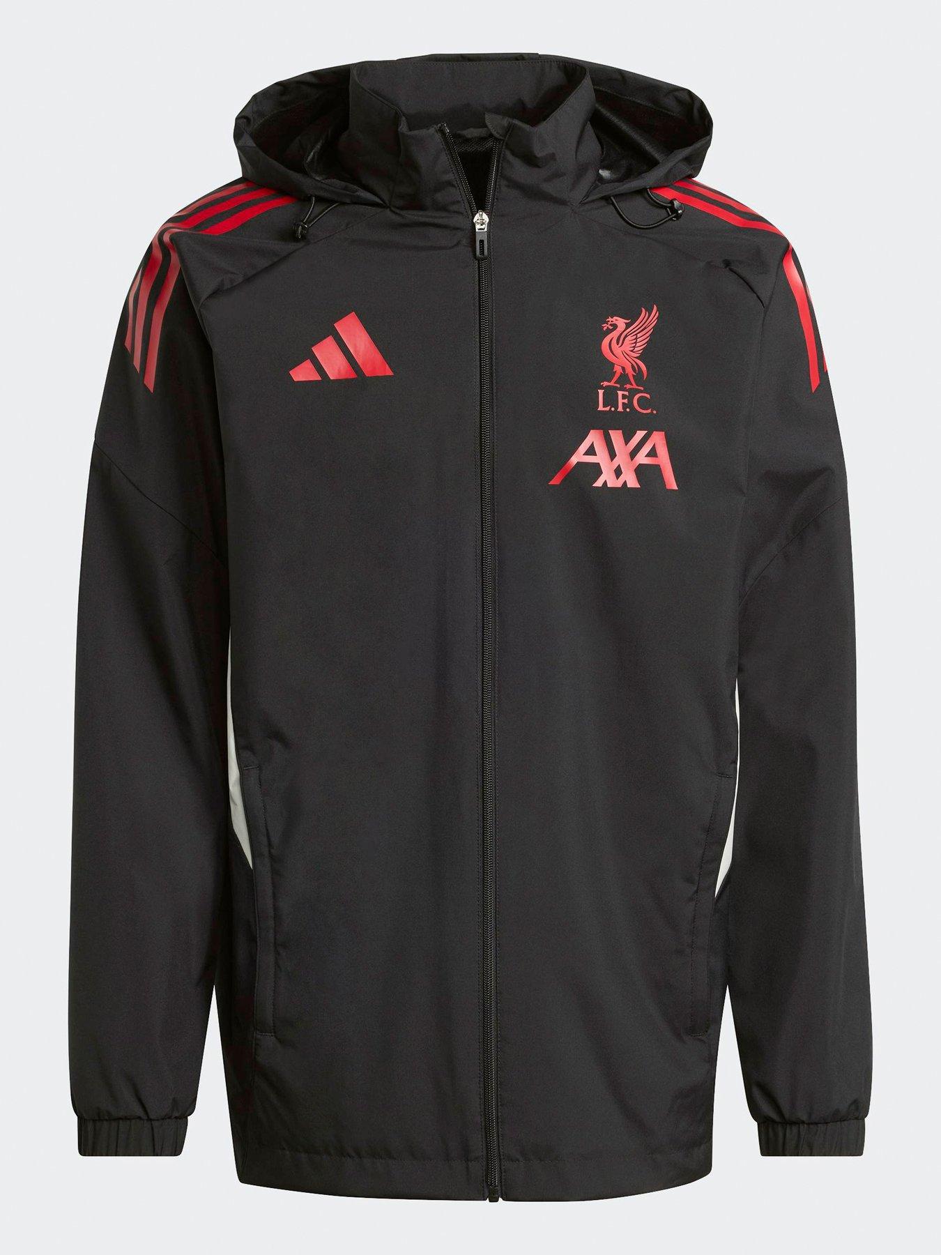 Image 3 of 5 of adidas Mens Liverpool AW Jacket -Black