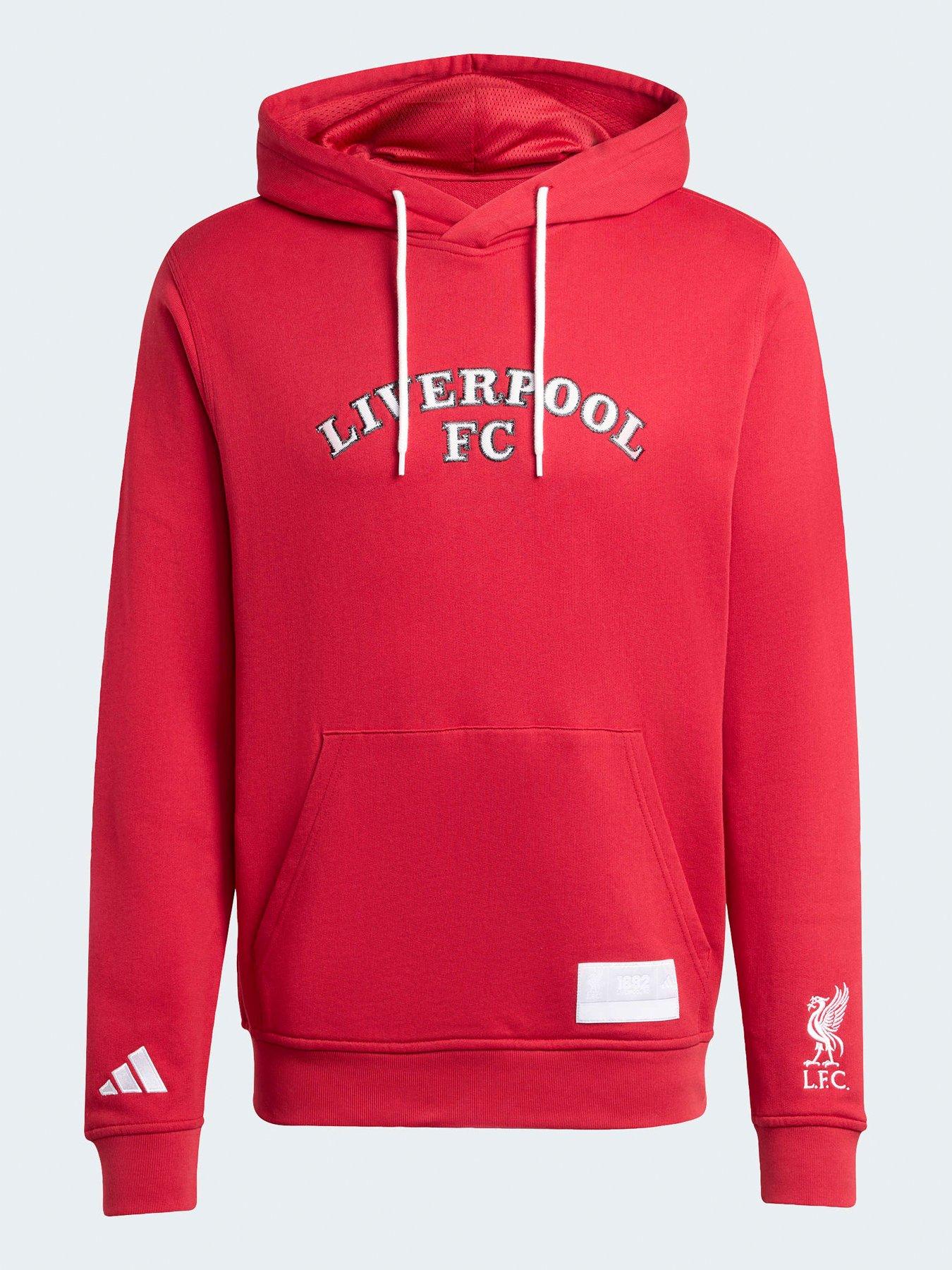 adidas Mens Liverpool USA Hoody -Red