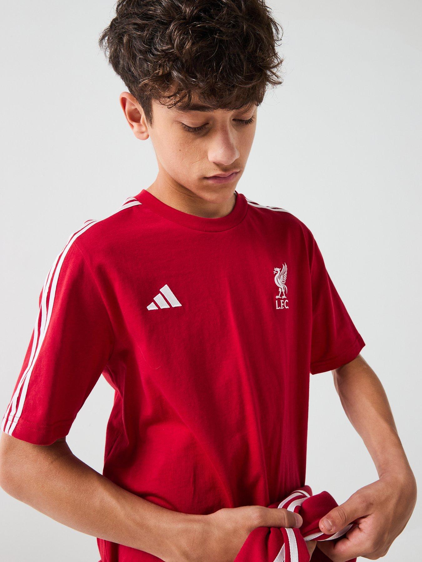 Image 5 of 6 of adidas Liverpool DNA Junior Tee -Red