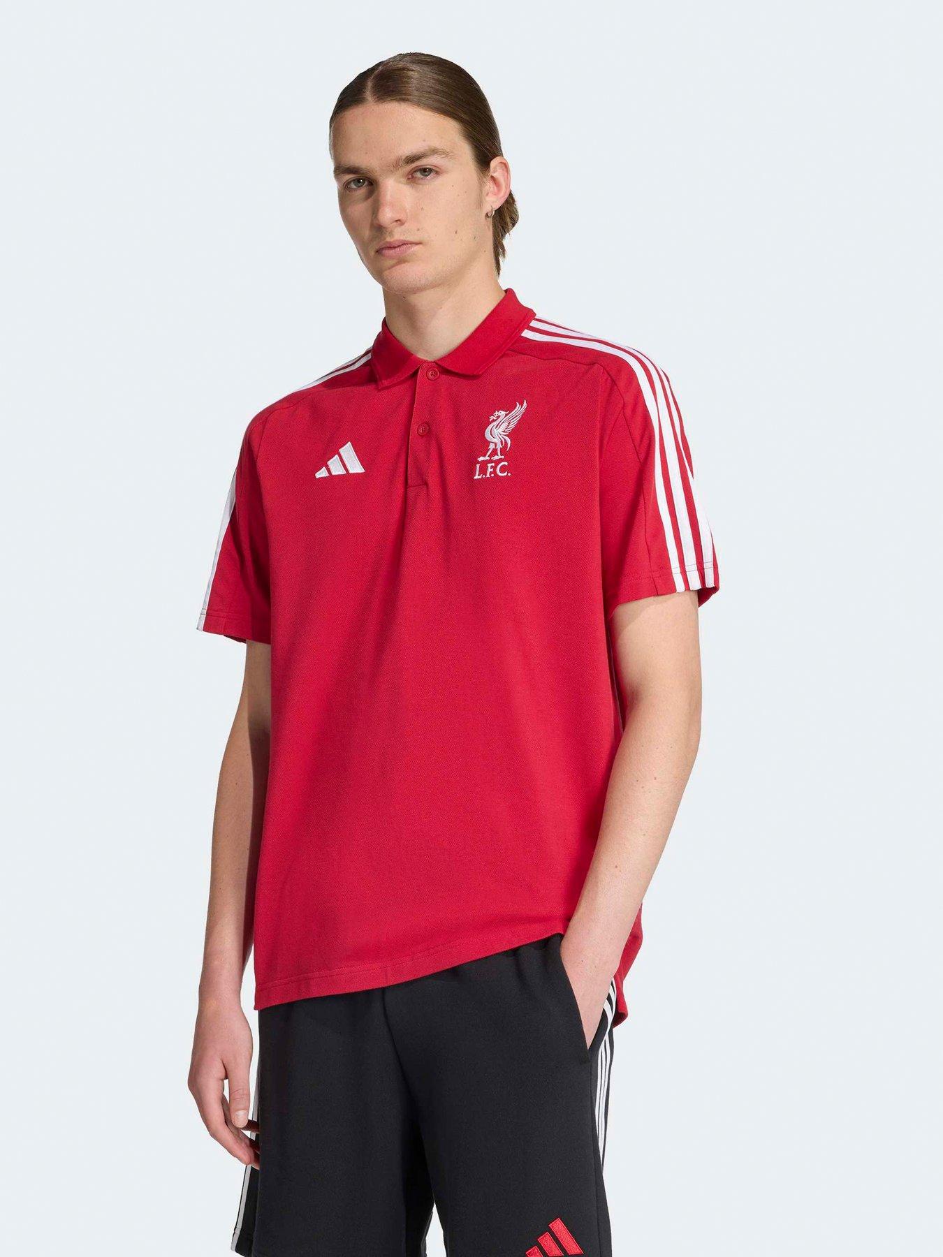 adidas Liverpool DNA Mens Polo -Red