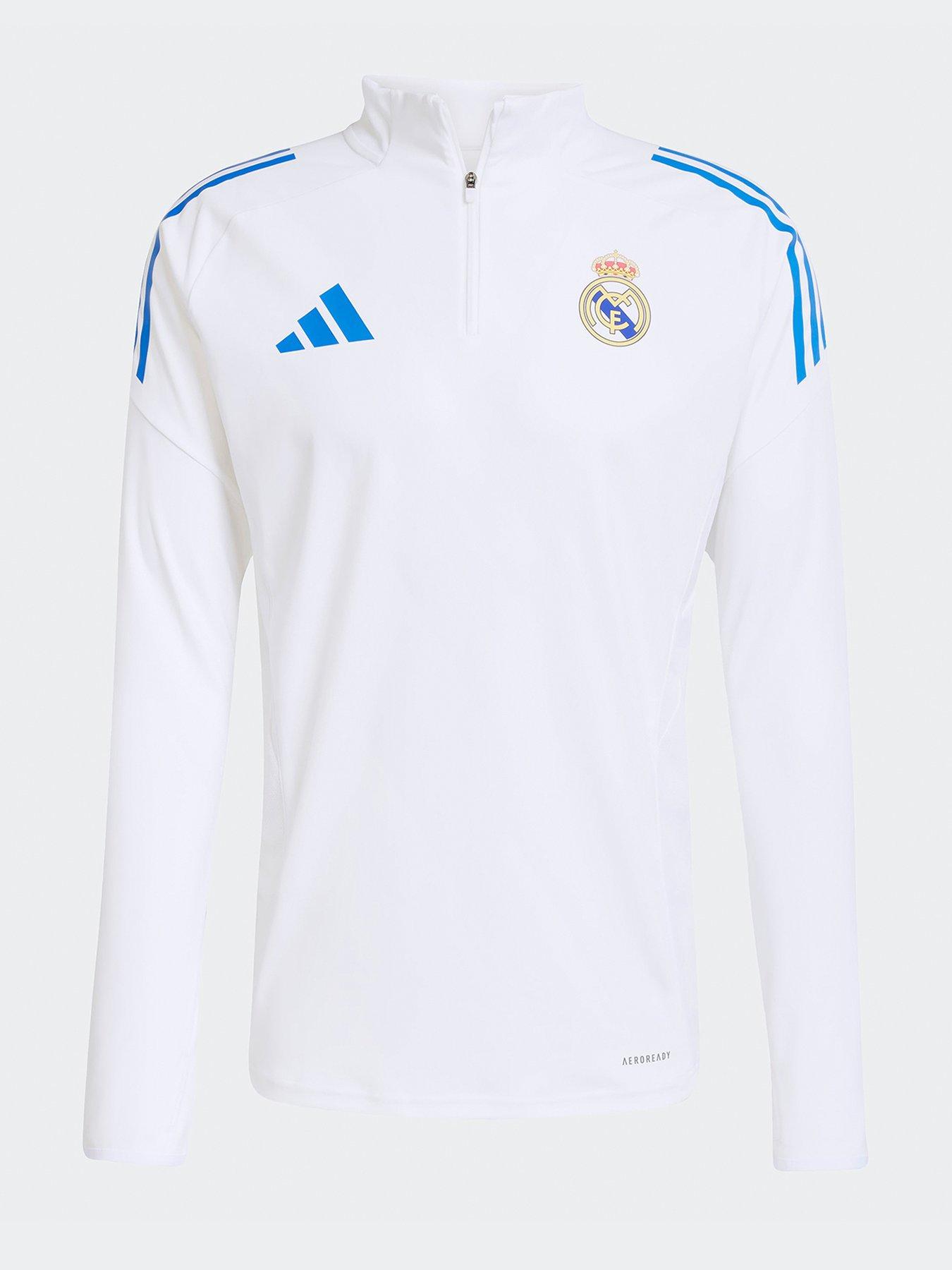 Image 1 of 1 of adidas Mens Real Madrid EU Training Top -White