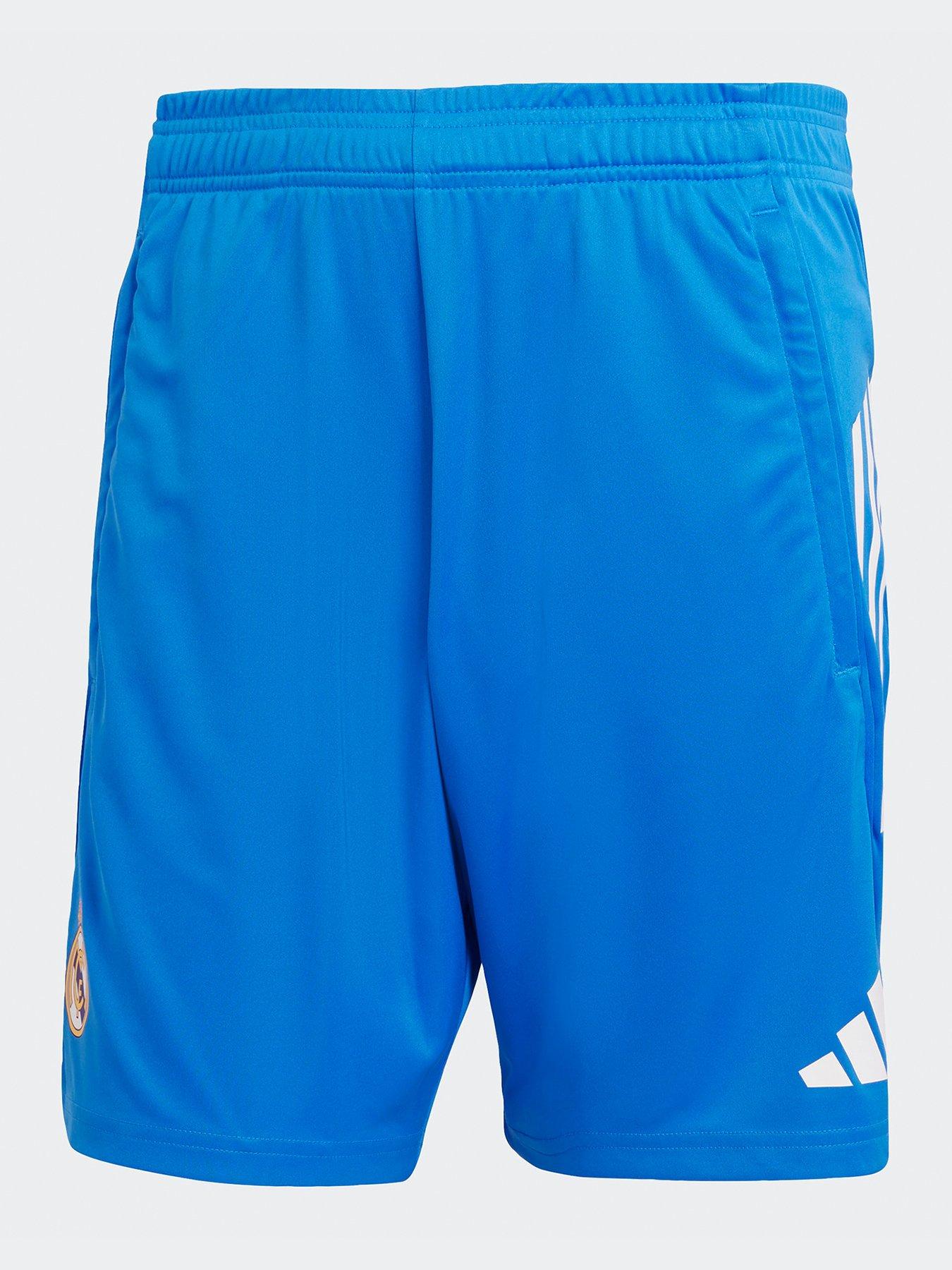 adidas Mens Real Madrid Eu Training Shorts - Blue