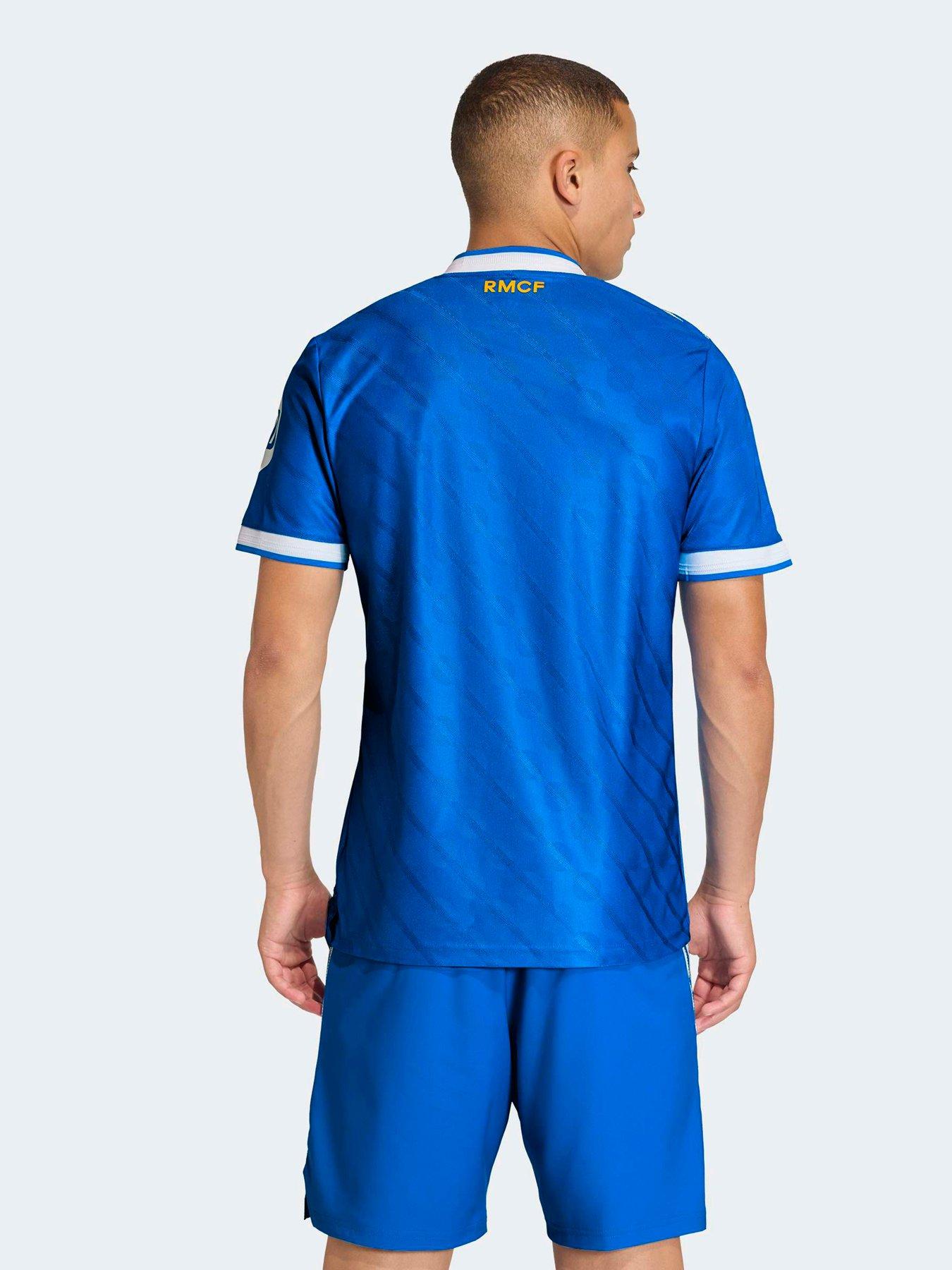 Image 2 of 5 of adidas Real Madrid Mens 25/26 3rd Authentic Replica Shirt - Blue