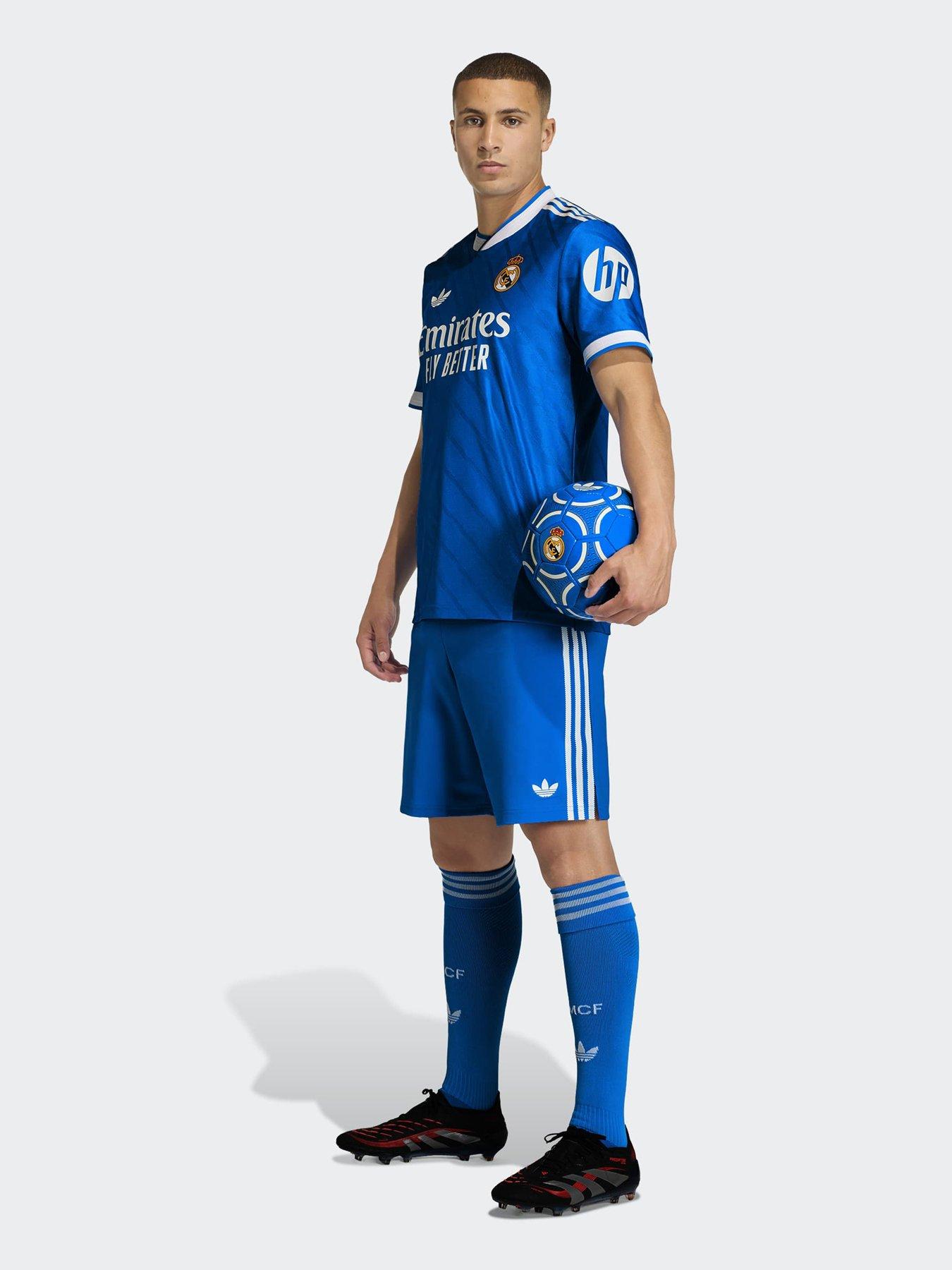 Image 3 of 5 of adidas Real Madrid Mens 25/26 3rd Authentic Replica Shirt - Blue