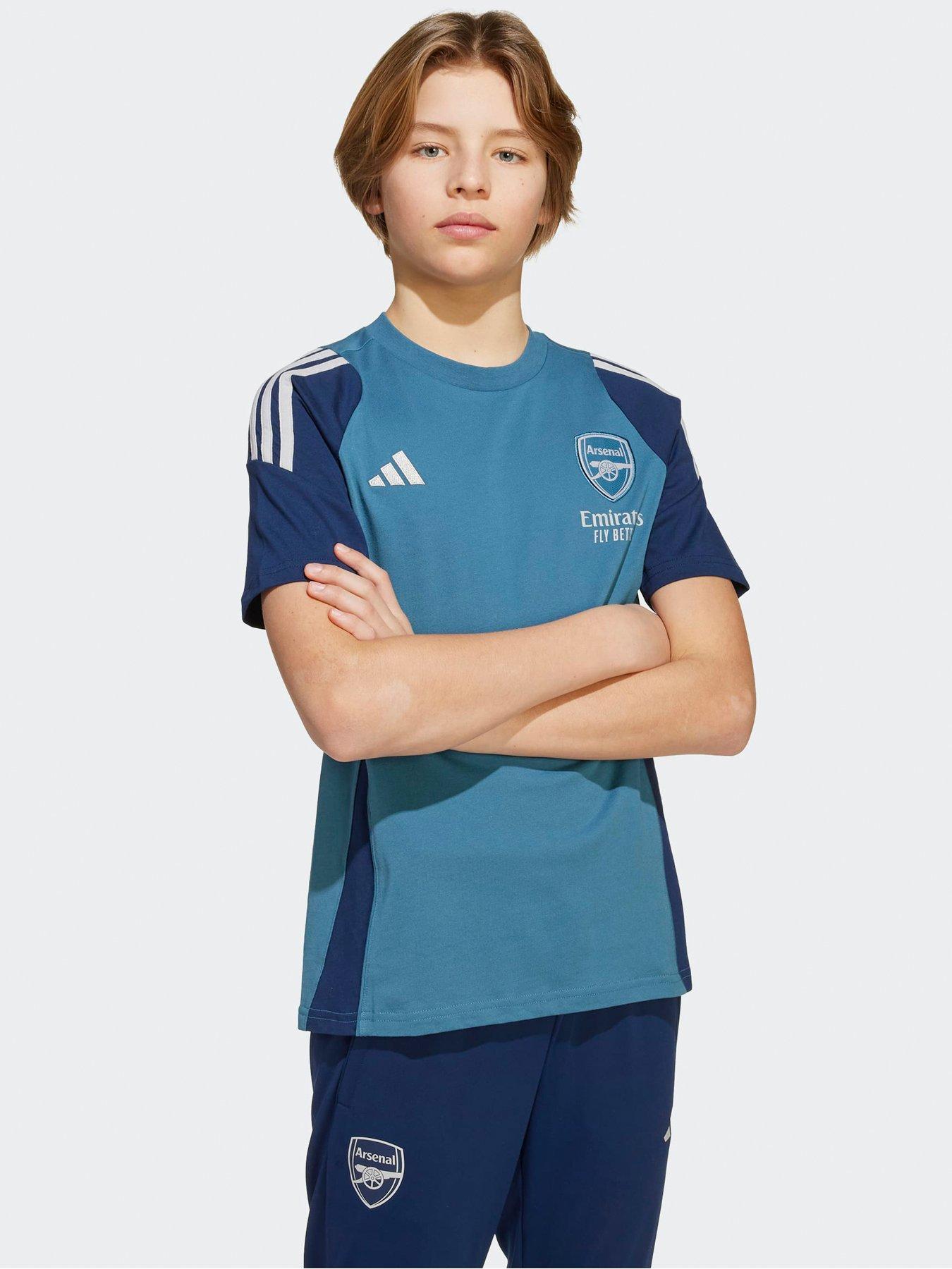 adidas Junior Arsenal Trainingwear T-Shirt  - Blue